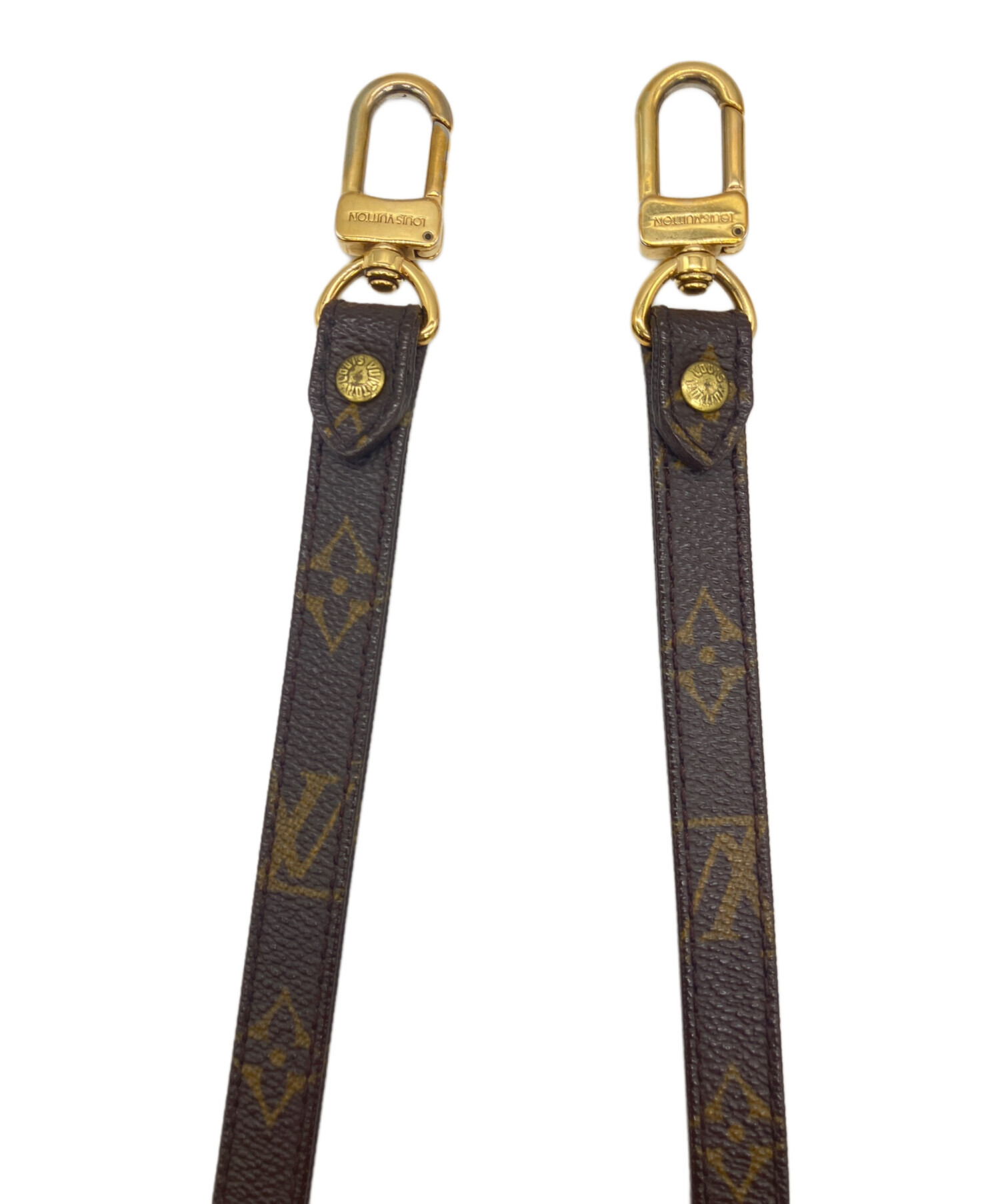希少‼︎ルイヴィトン モノグラム ショルダーストラップ 旧式金具 中古・古着通販】LOUIS VUITTON (ルイ ヴィトン) ショルダーストラップ