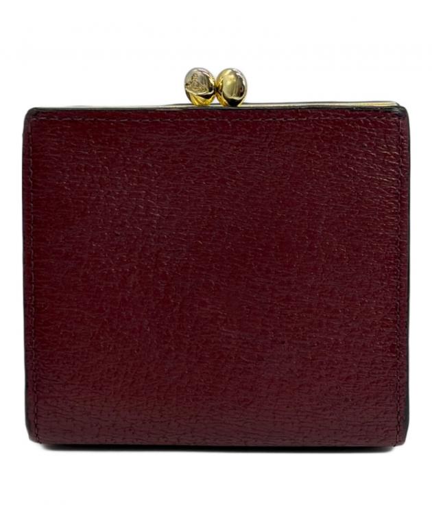 未使用 Vivienne Westwood 新品 エンジ 折財布 がま口 中古・古着通販】Vivienne Westwood (ヴィヴィアンウエストウッド