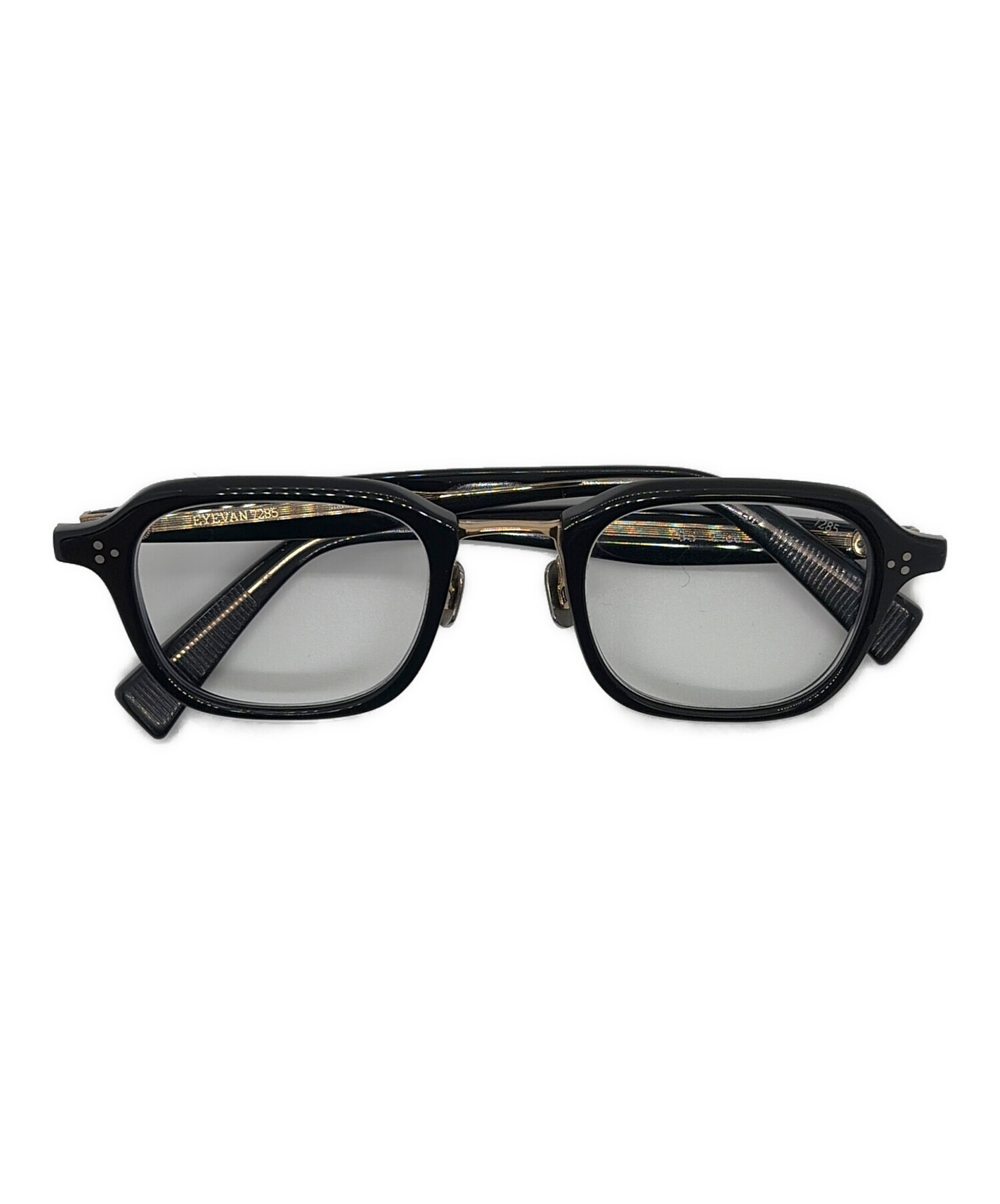 中古・古着通販】EYEVAN (アイヴァン) 伊達眼鏡 ブラック｜ブランド