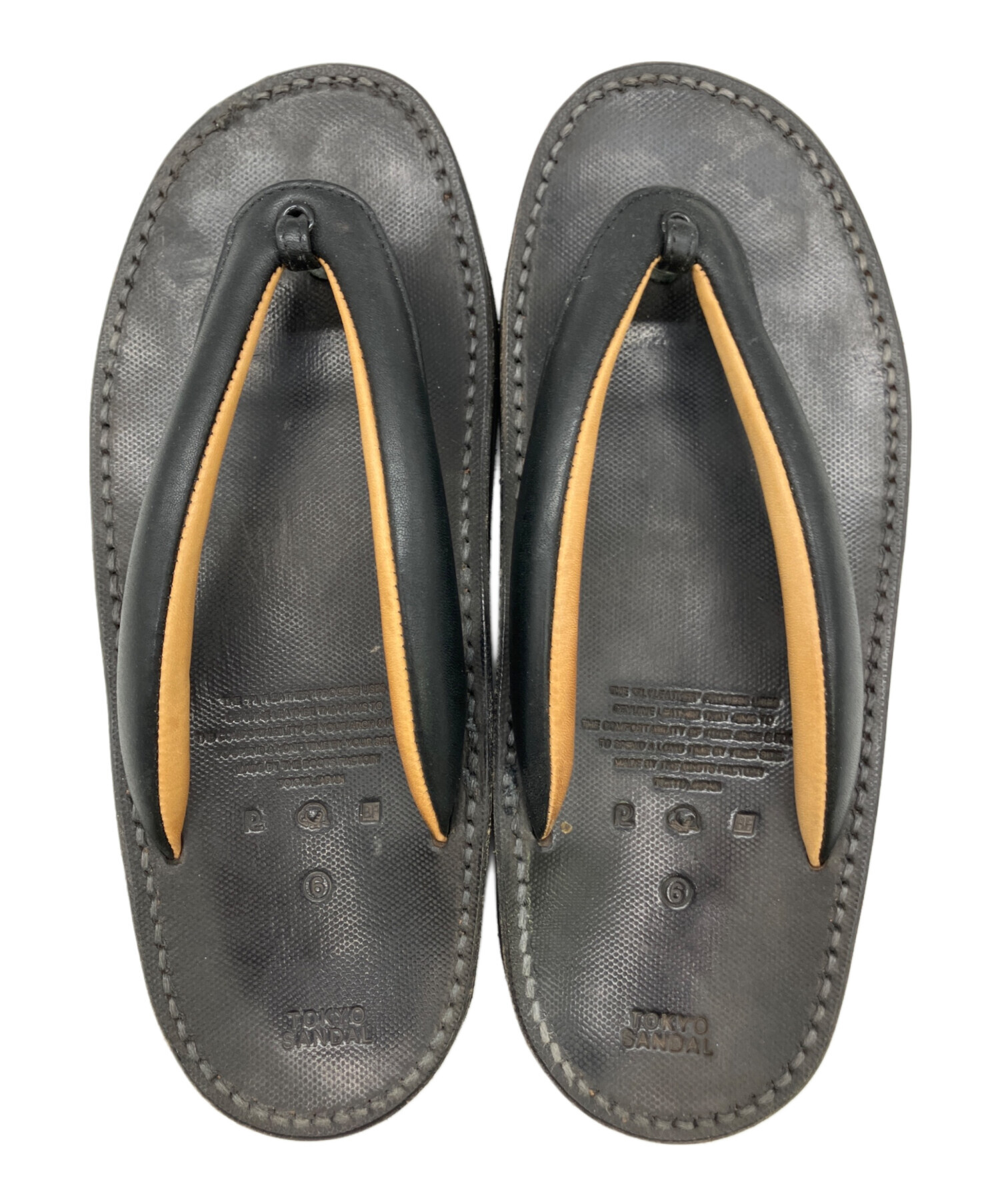 未使用 TOKYO SANDAL トーキョーサンダル 雪駄 サイズ9 中古・古着通販】TOKYO SANDAL (トウキョウサンダル) 雪駄サンダル