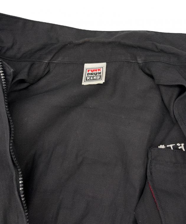 中古・古着通販】PUNK DRUNKERS (パンクドランカーズ) つなぎ ブラック