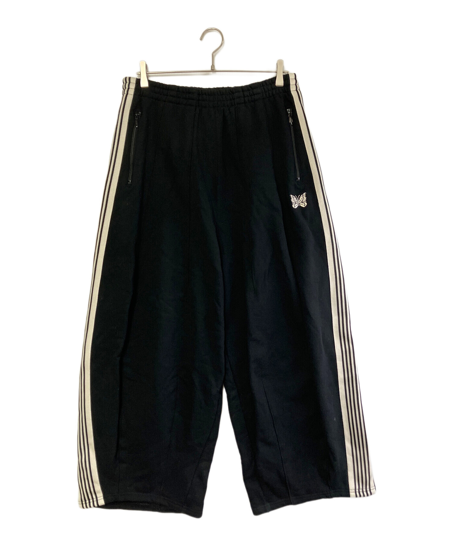 needles x studious track pants Sサイズ　ブラック 中古・古着通販】Needles (ニードルズ) STUDIOUS (ステュディオス