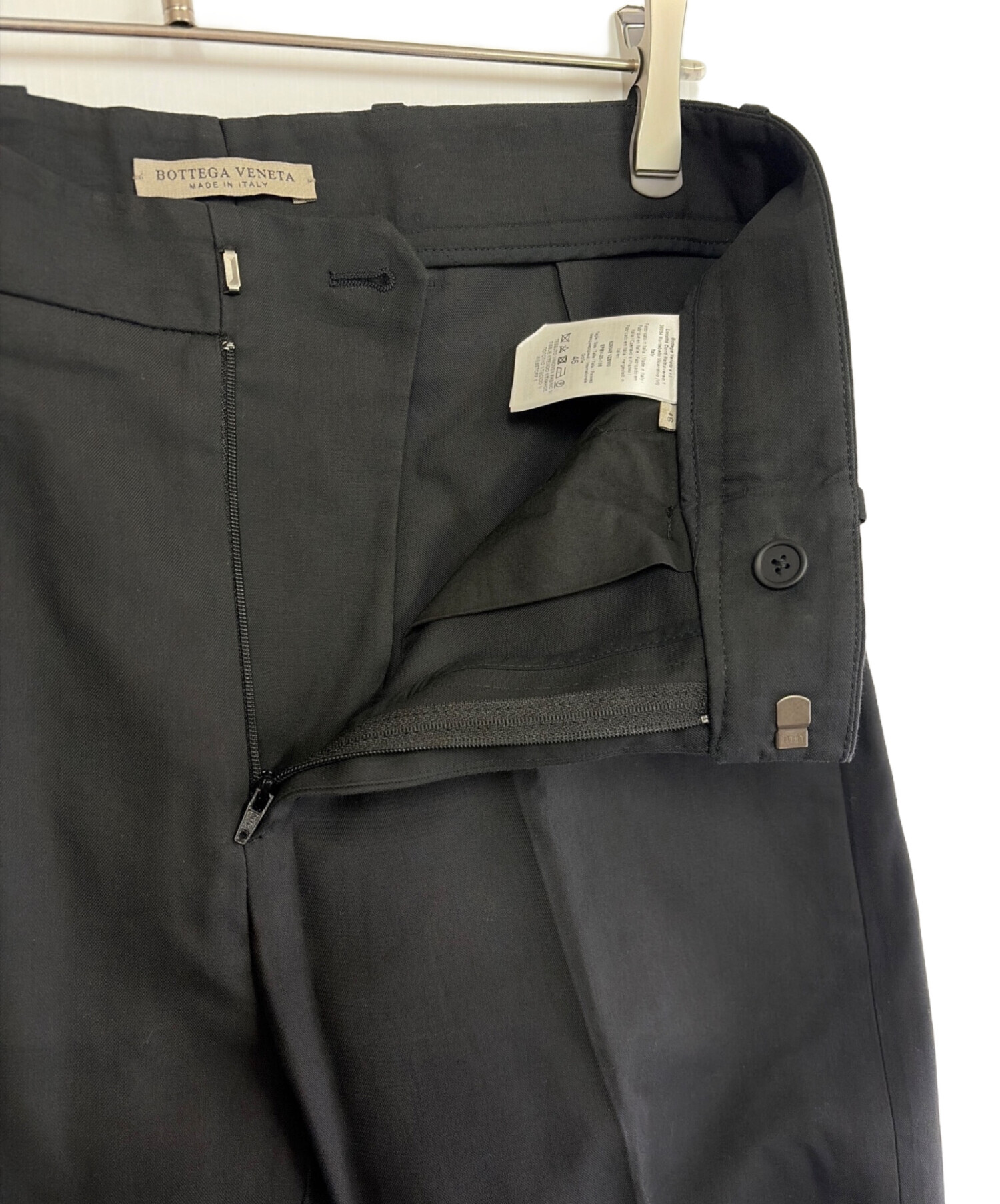 中古・古着通販】BOTTEGA VENETA (ボッテガベネタ) パンツ ブラック
