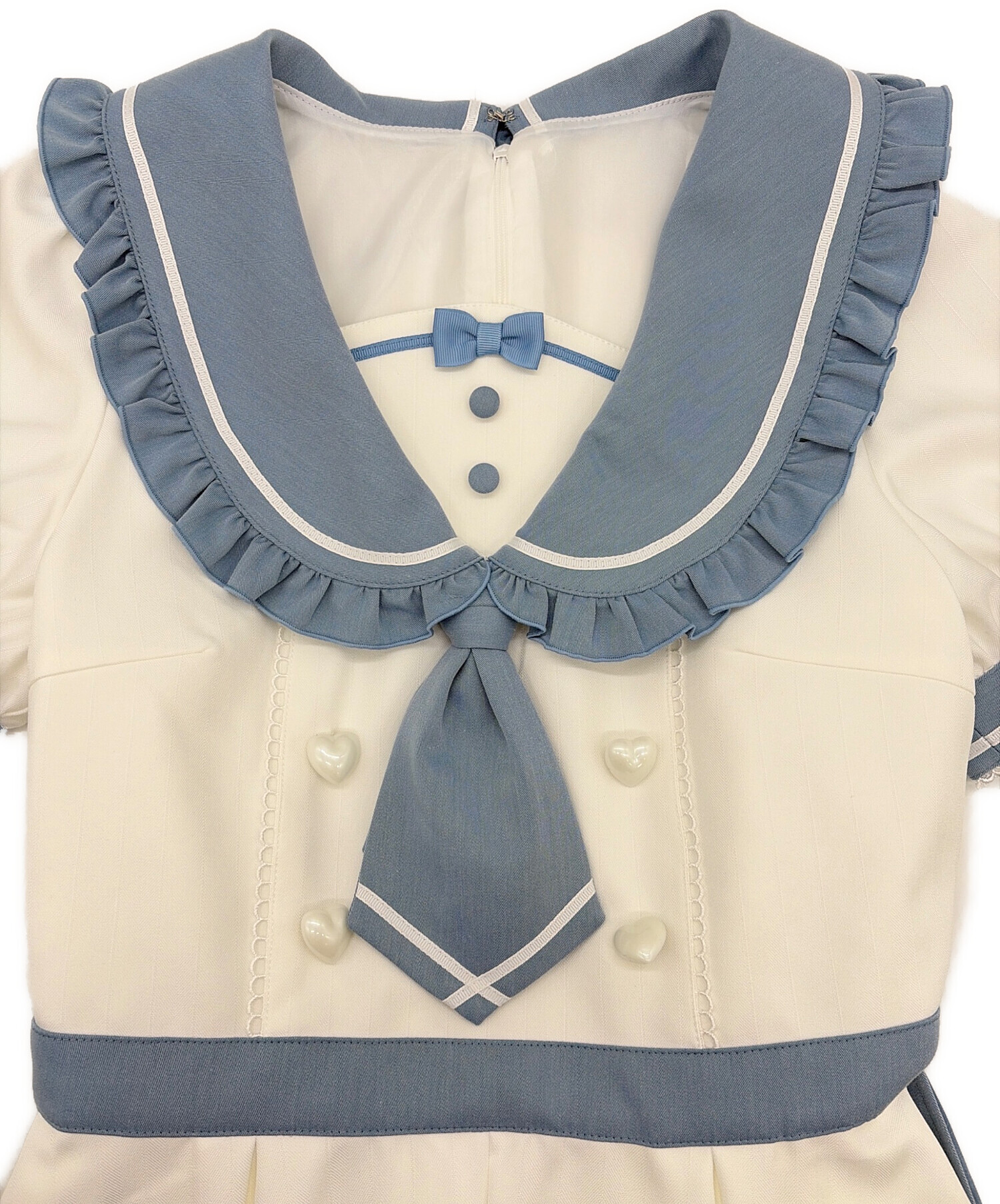 Secret Honey 水色 半袖ミニワンピース 中古・古着通販】SECRET HONEY (シークレットハニー) 半袖ワンピース
