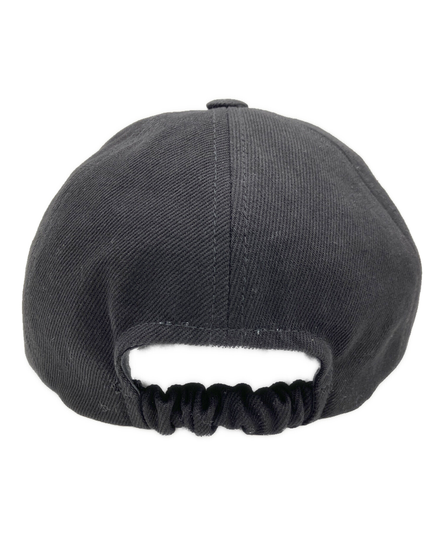 PATOU ブラック キャップ　Sサイズ 中古・古着通販】Patou (パトゥ) キャップ ブラック 未使用品