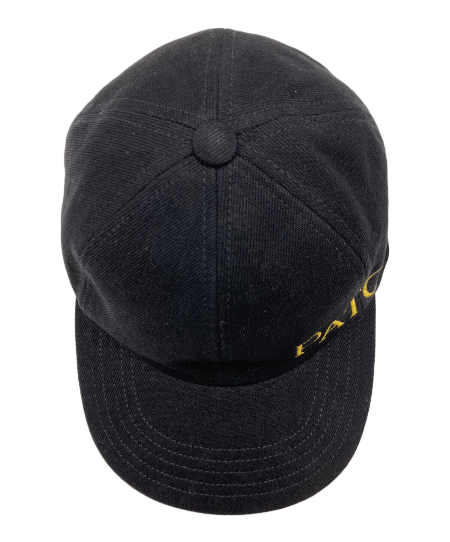 中古・古着通販】Patou (パトゥ) キャップ ブラック 未使用品