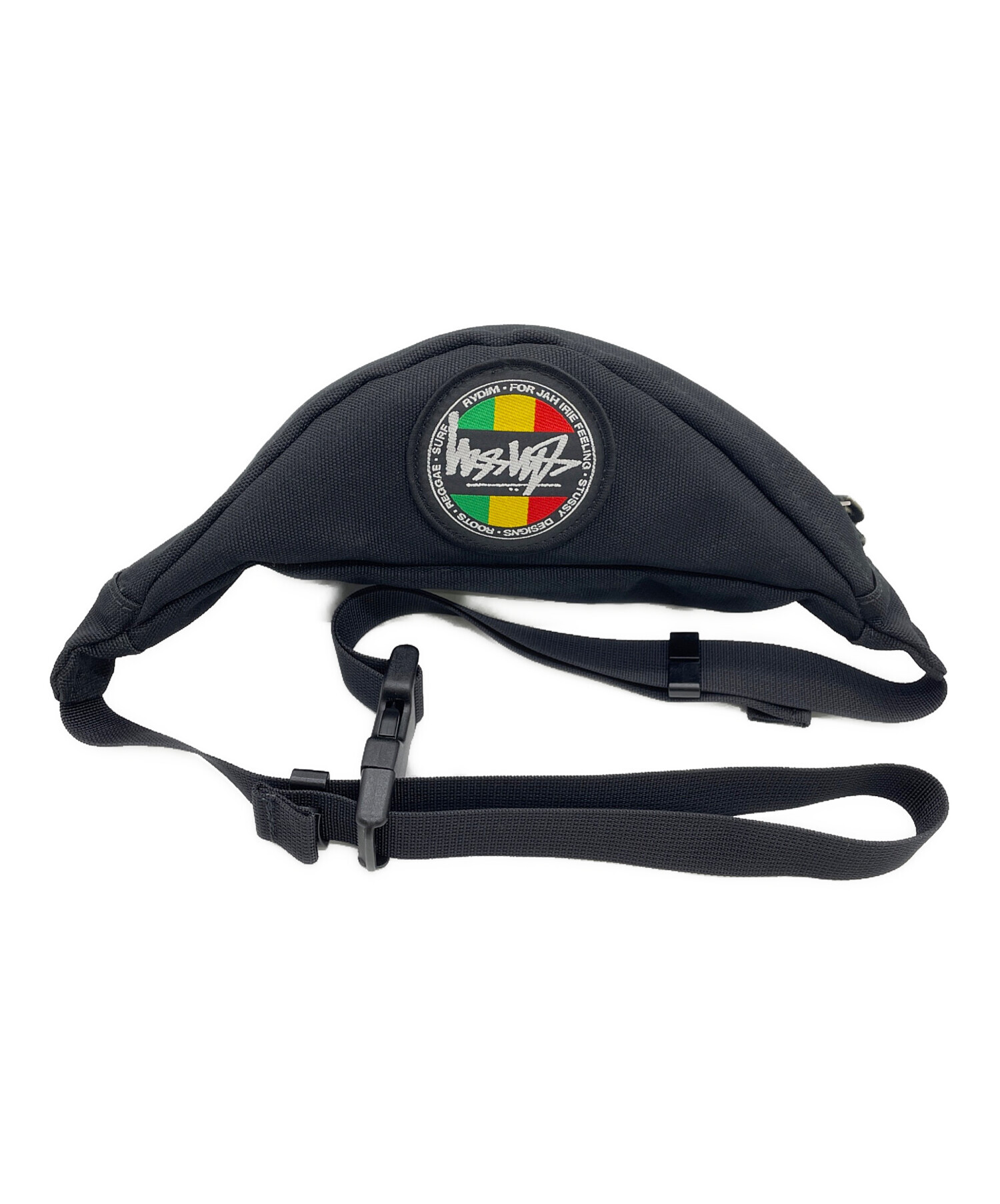 PORTER × STÜSSY ウエストバッグ 黒 限定品 コラボ 中古・古着通販】PORTER (ポーター) stussy (ステューシー) タンカー