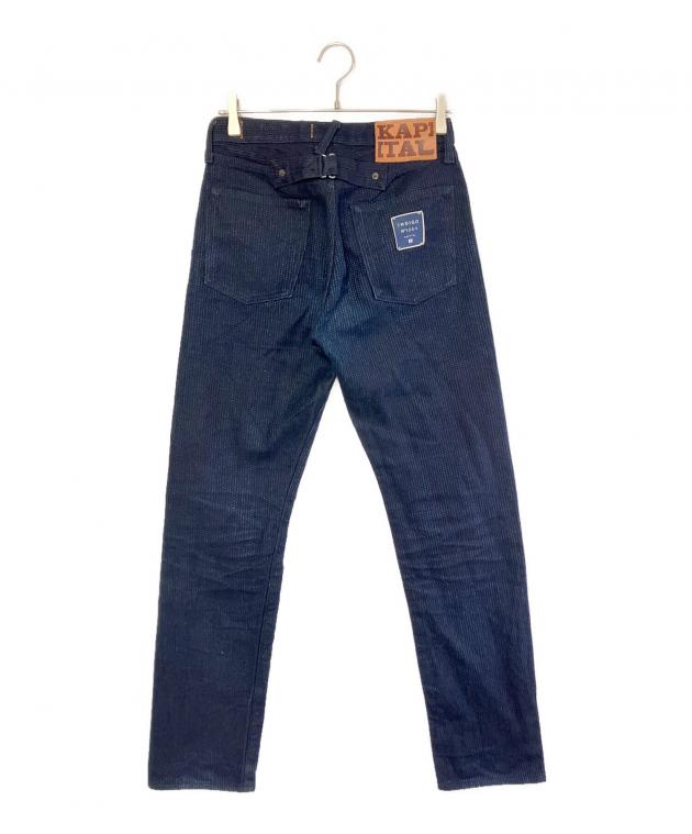 KAPITAL 刺し子 CENTURY DENIM インディゴ デニムパンツ 中古・古着