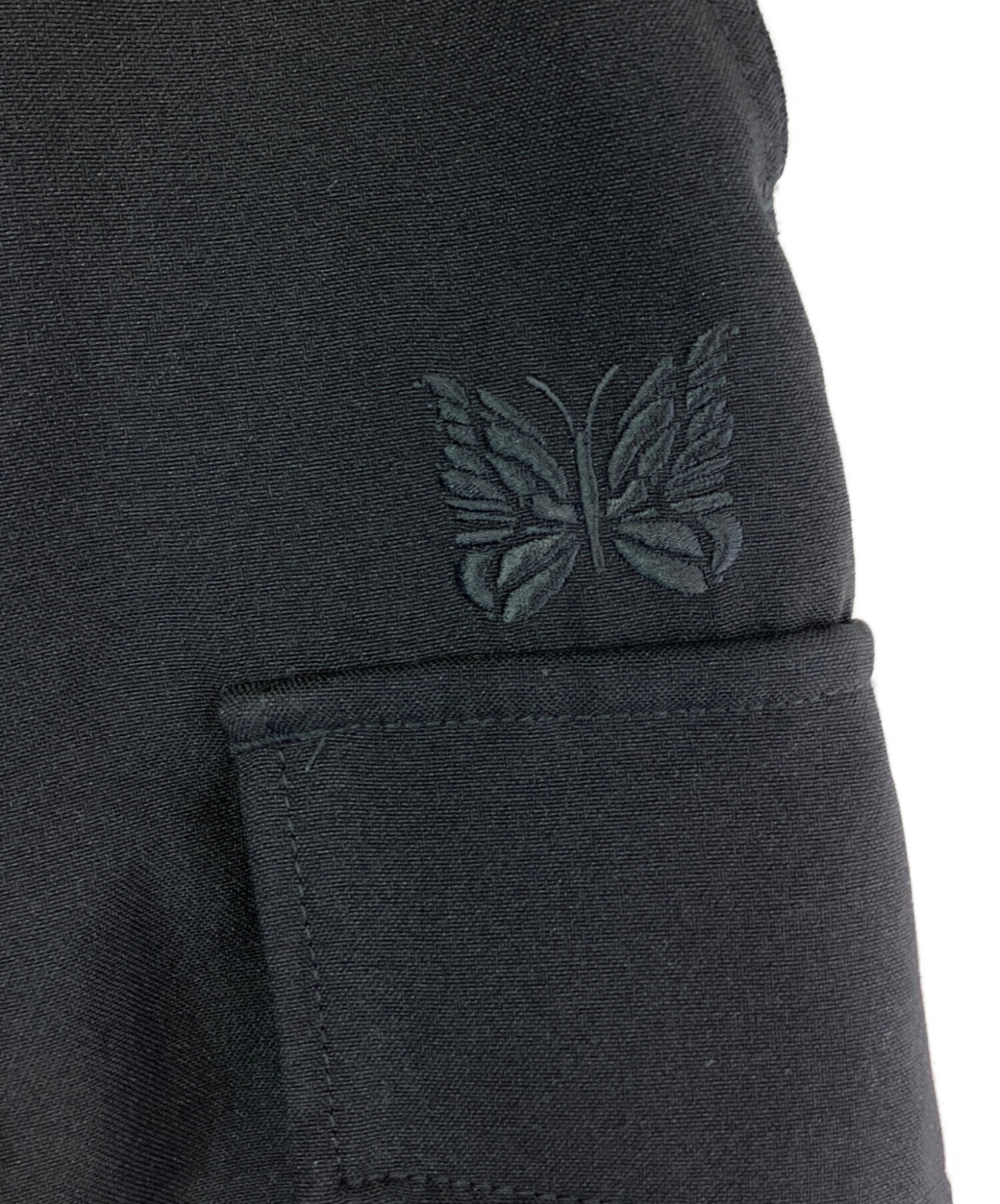 中古・古着通販】Needles (ニードルズ) ハーフパンツ ブラック サイズ