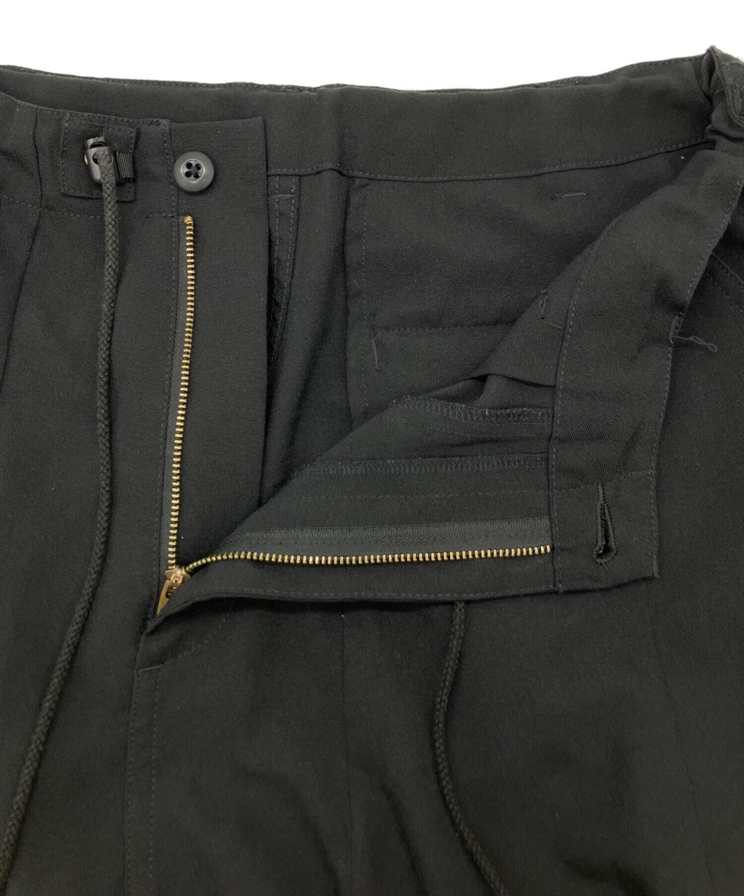 中古・古着通販】Needles (ニードルズ) ハーフパンツ ブラック サイズ