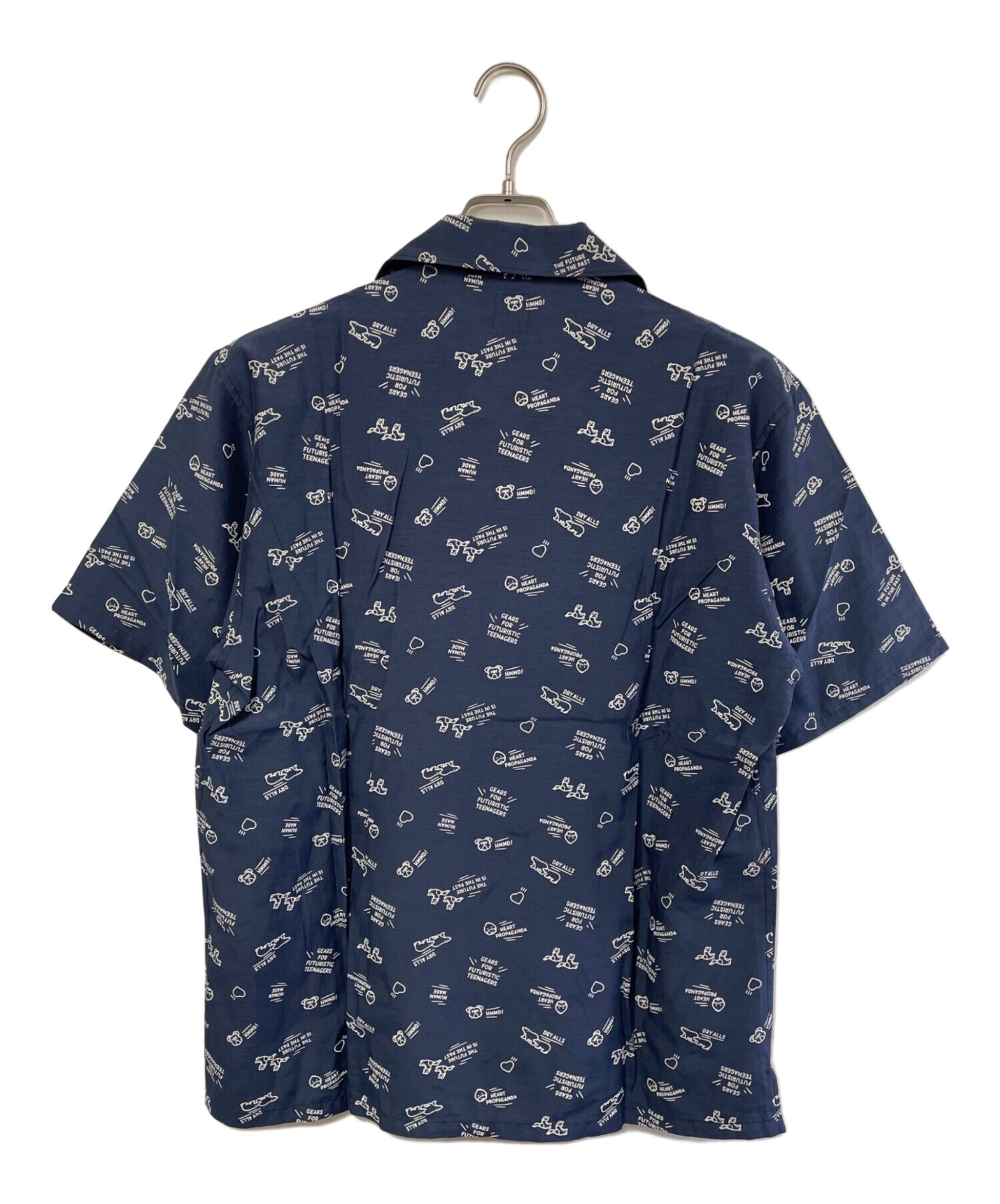 【断捨離中】HUMAN MADE 青 シャツ M 中古・古着通販】HUMAN MADE (ヒューマンメイド) アロハシャツ