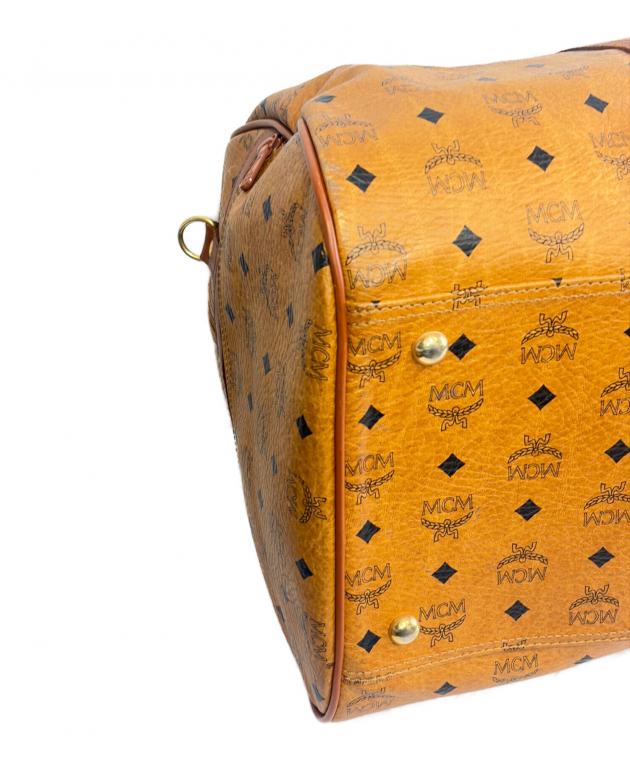 中古・古着通販】MCM (エムシーエム) ボストンバッグ ブラウン