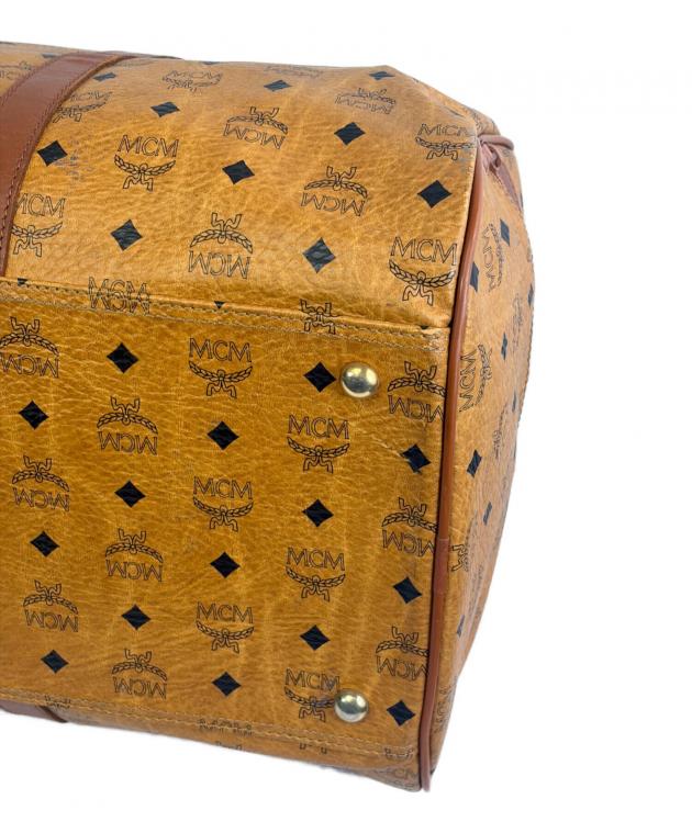 中古・古着通販】MCM (エムシーエム) ボストンバッグ ブラウン