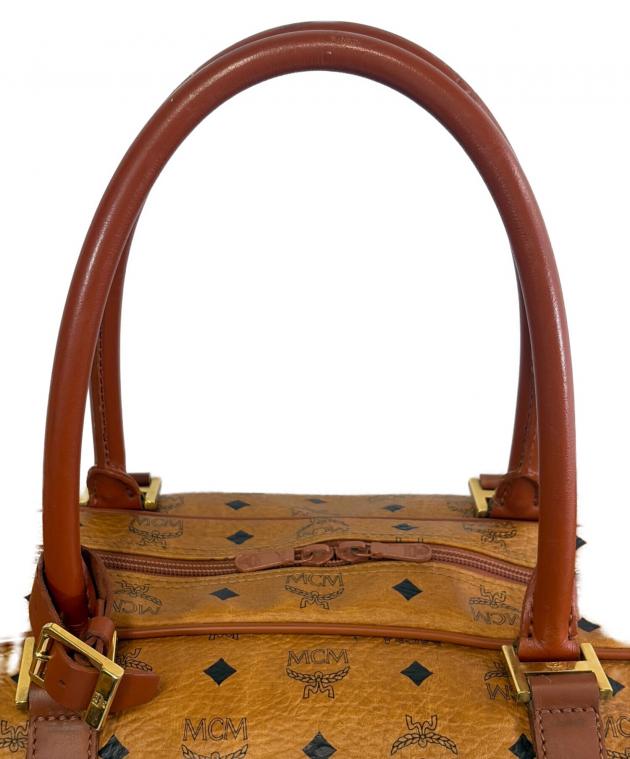中古・古着通販】MCM (エムシーエム) ボストンバッグ ブラウン