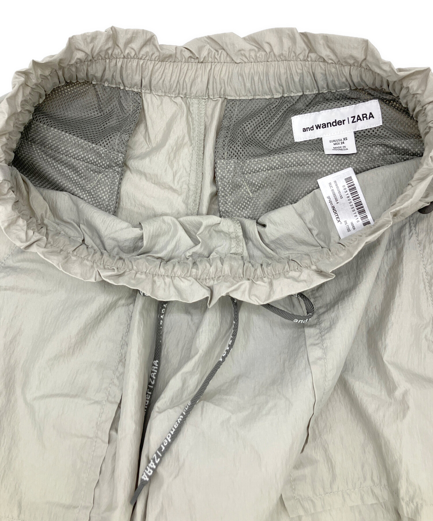 中古・古着通販】and wander (アンドワンダー) ZARA (ザラ) ナイロン