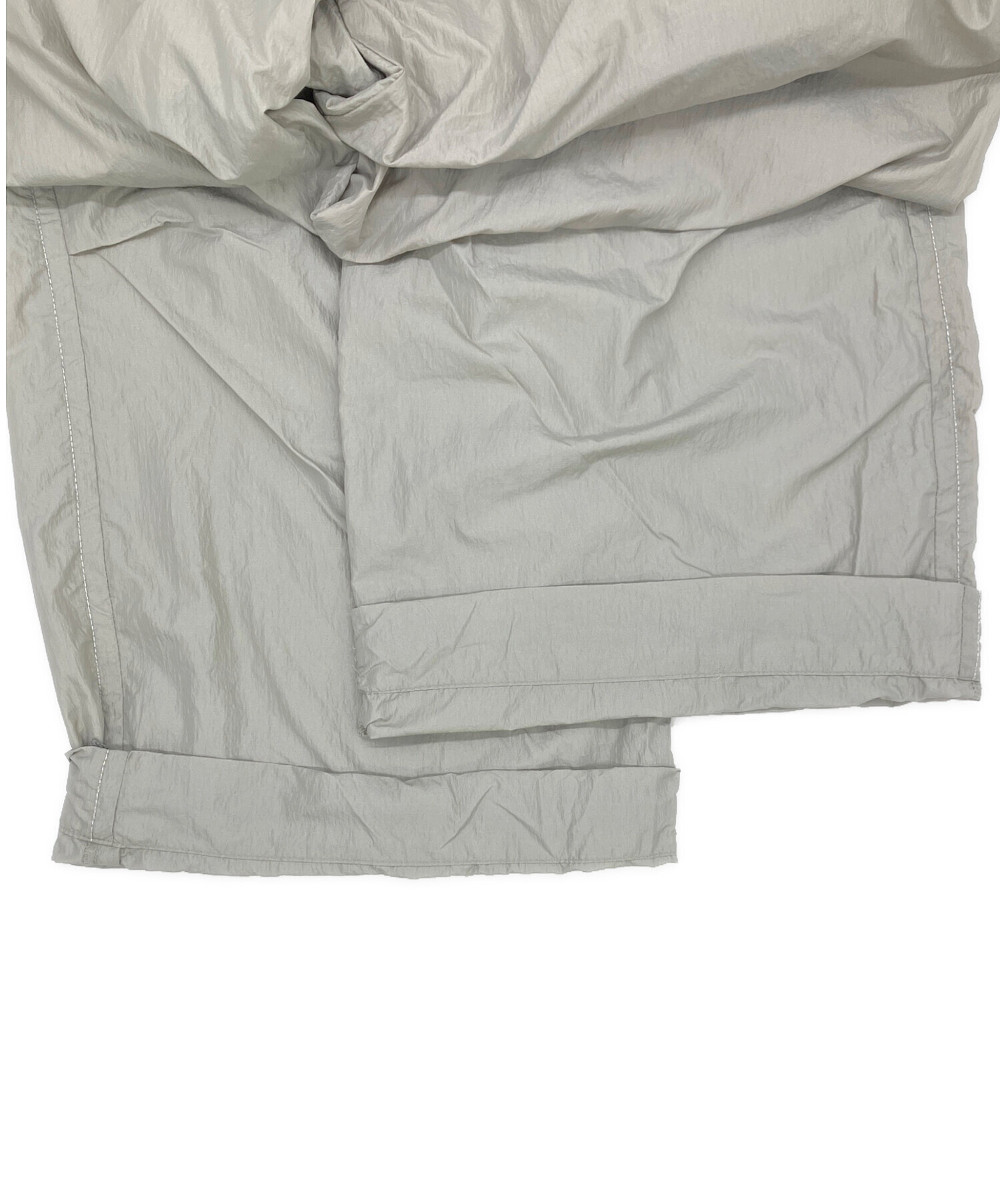 アンドワンダーザラ andwander ZARA ワークパンツ Mサイズ グレー 中古・古着通販】and wander (アンドワンダー) ZARA (ザラ) ナイロン