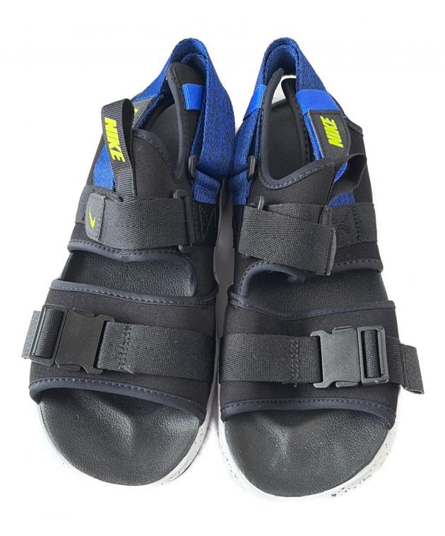中古・古着通販】NIKE (ナイキ) サンダル ブラック×ネイビー サイズ