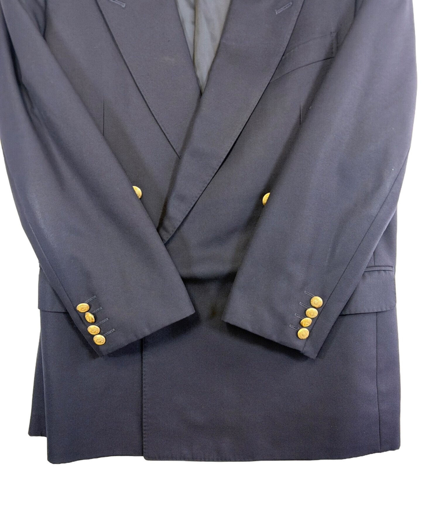 中古・古着通販】Burberry's (バーバリー) 90's金ボタン紺ブレザー