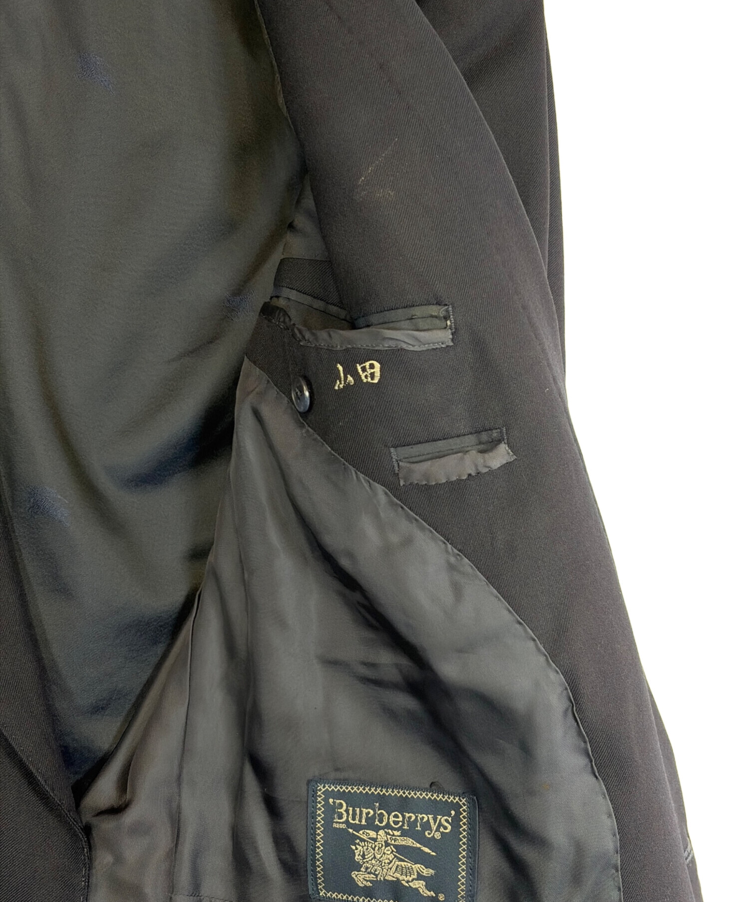 中古・古着通販】Burberry's (バーバリー) 90's金ボタン紺ブレザー