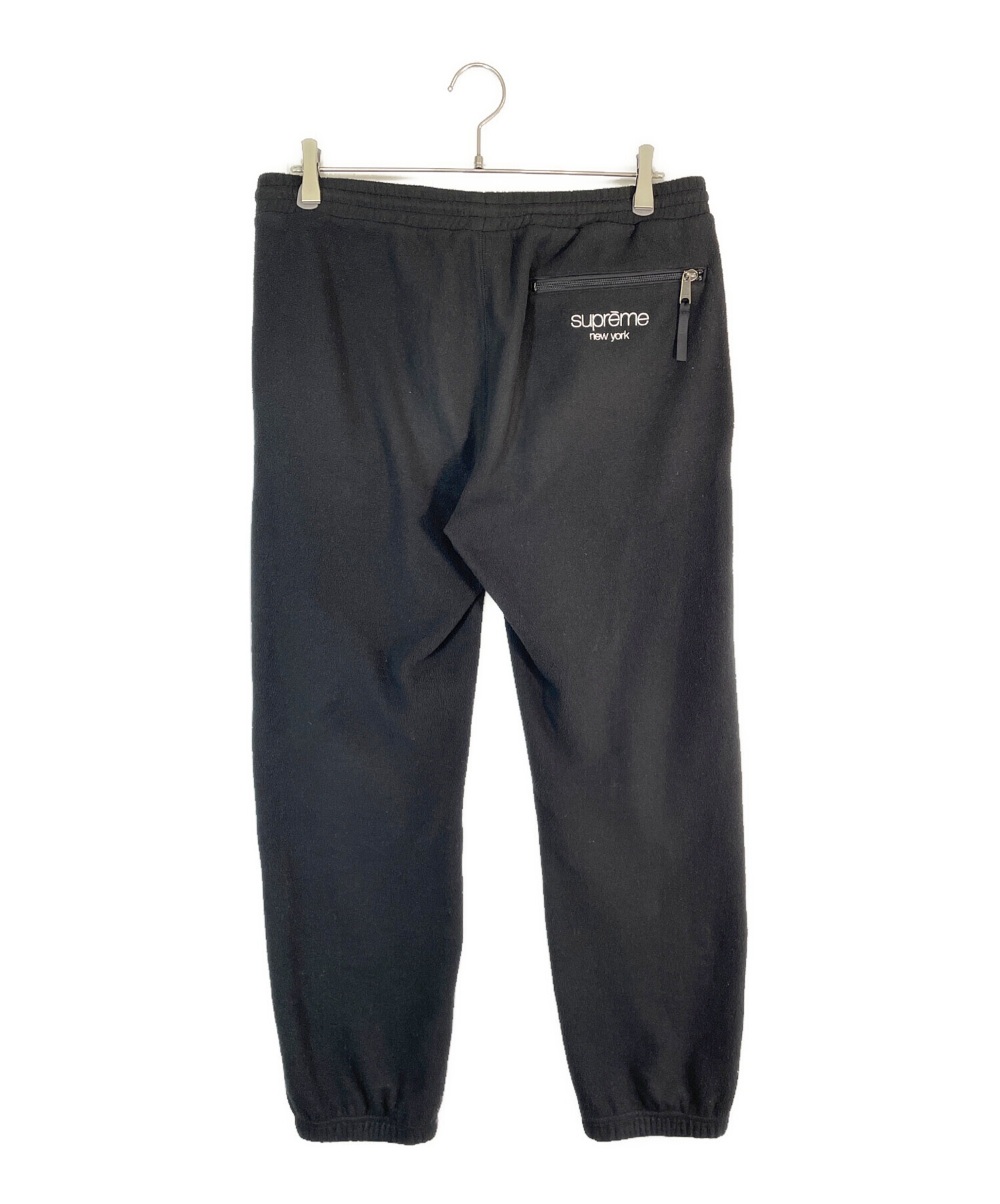 中古・古着通販】SUPREME (シュプリーム) フリースパンツ ブラック