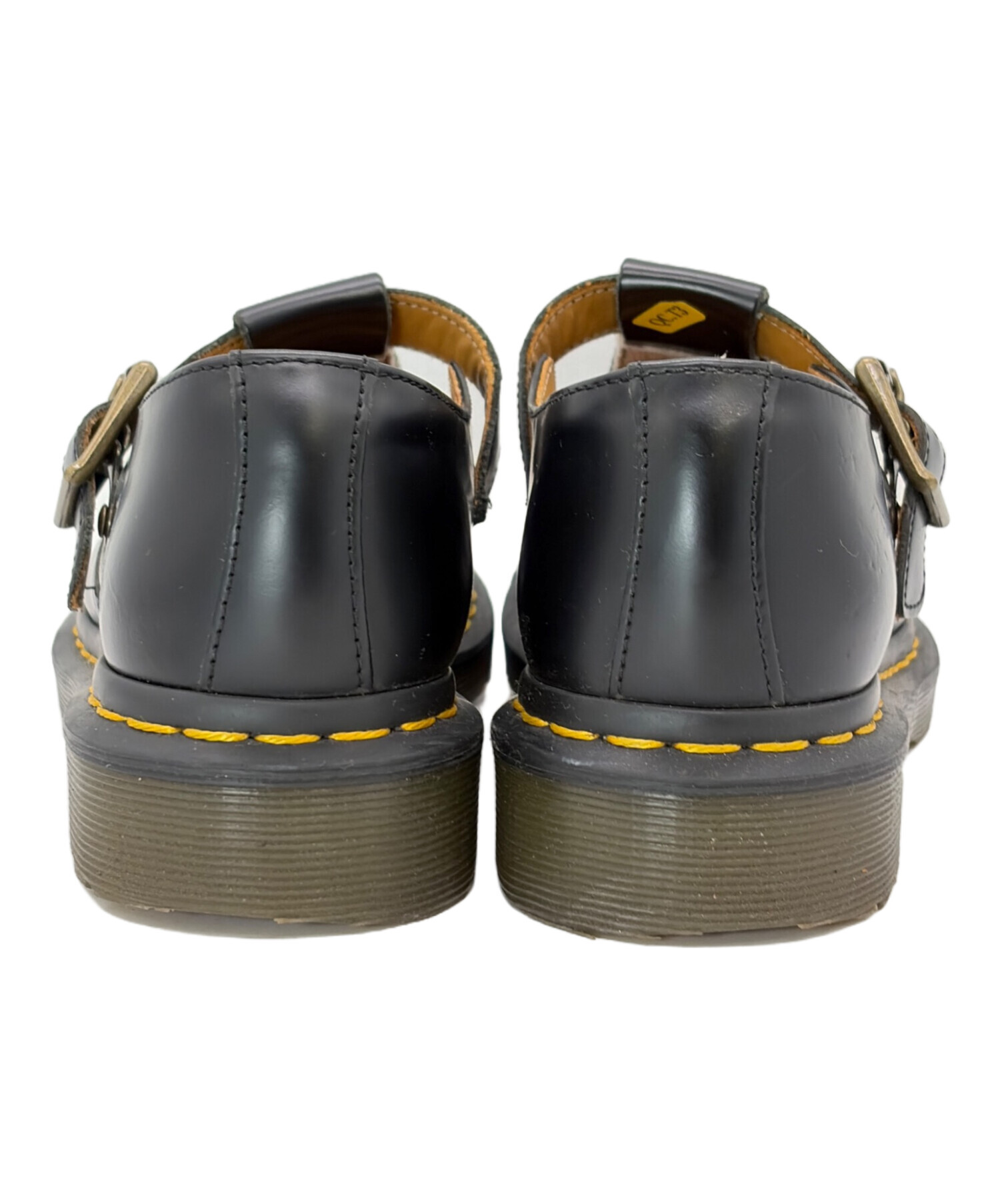 ち*ー様 ほぼ未使用　Dr. Martens ブラック POLLEY 中古・古着通販】Dr.Martens (ドクターマーチン) POLLEY ブラック