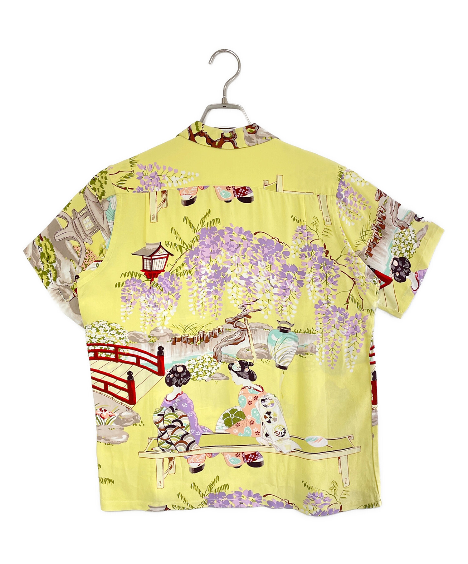 中古・古着通販】Sun Surf (サンサーフ) アロハシャツ イエロー サイズ 