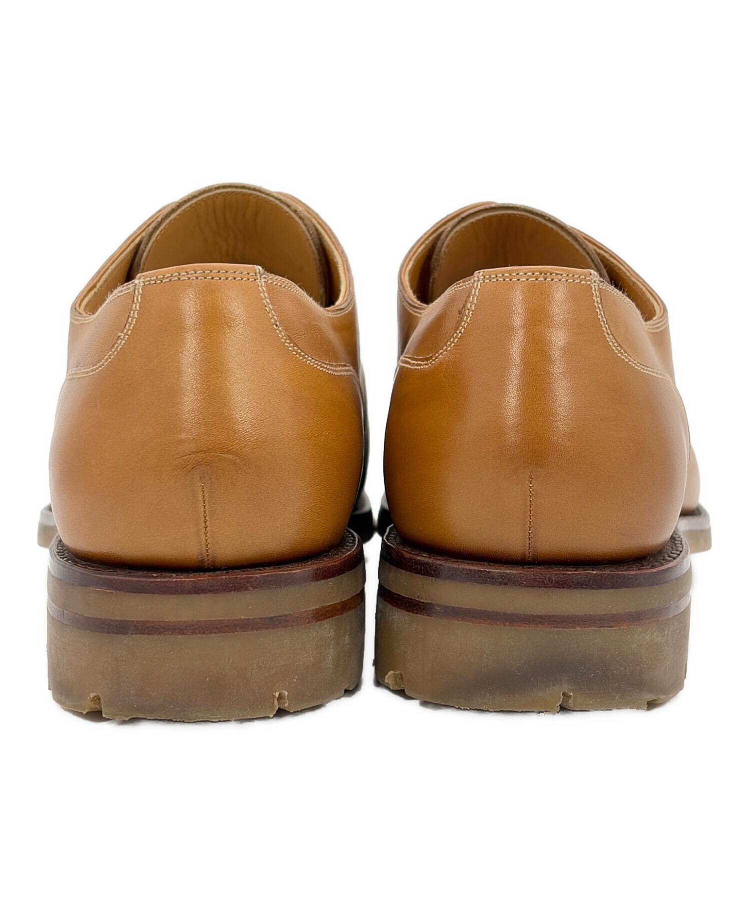 ※最終値下げ　YANKO ビジネスシューズ　7 1/2サイズ 中古・古着通販】YANKO (ヤンコ) Uチップドレスシューズ ブラウン