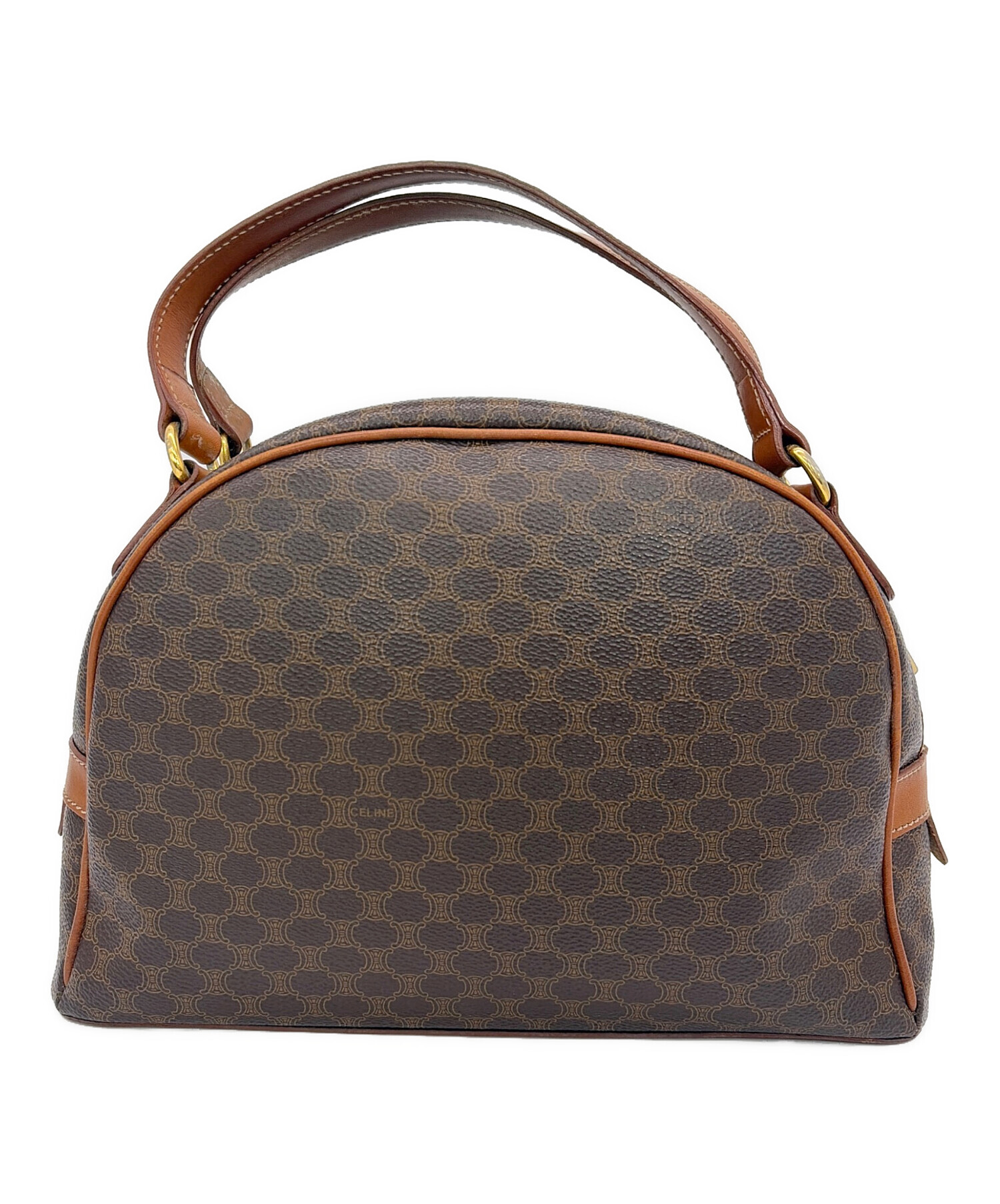 中古・古着通販】CELINE (セリーヌ) ハンドバッグ ブラウン｜ブランド 