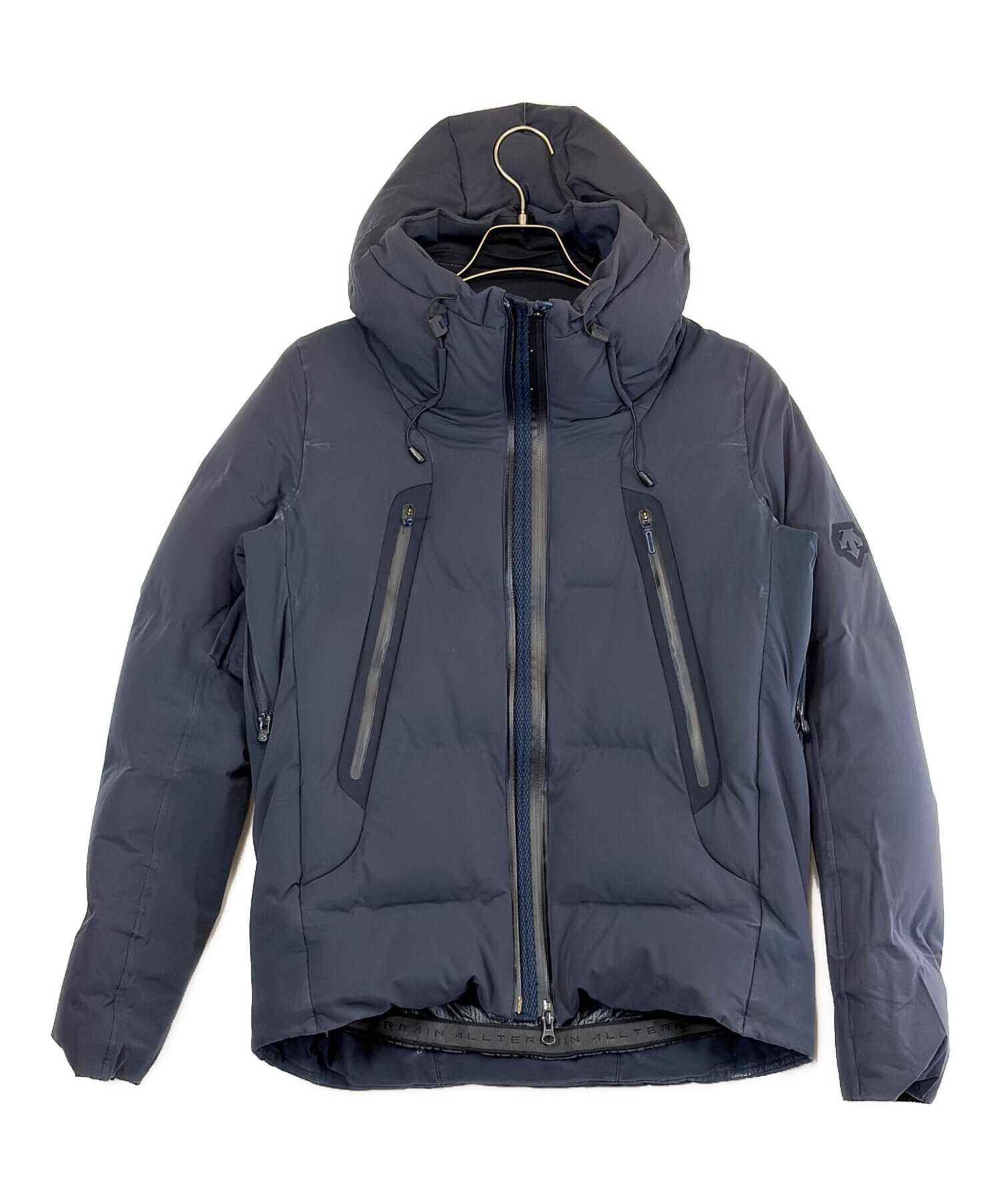 中古・古着通販】DESCENTE (デサント) ダウンジャケット ネイビー
