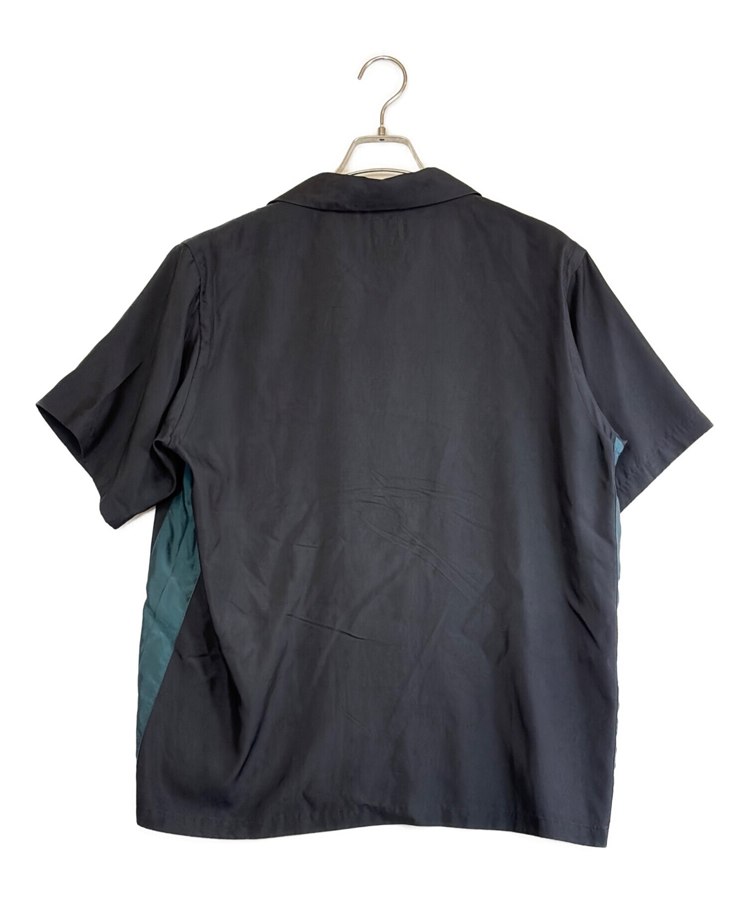 中古・古着通販】Needles (ニードルズ) 半袖シャツ ブラック サイズ