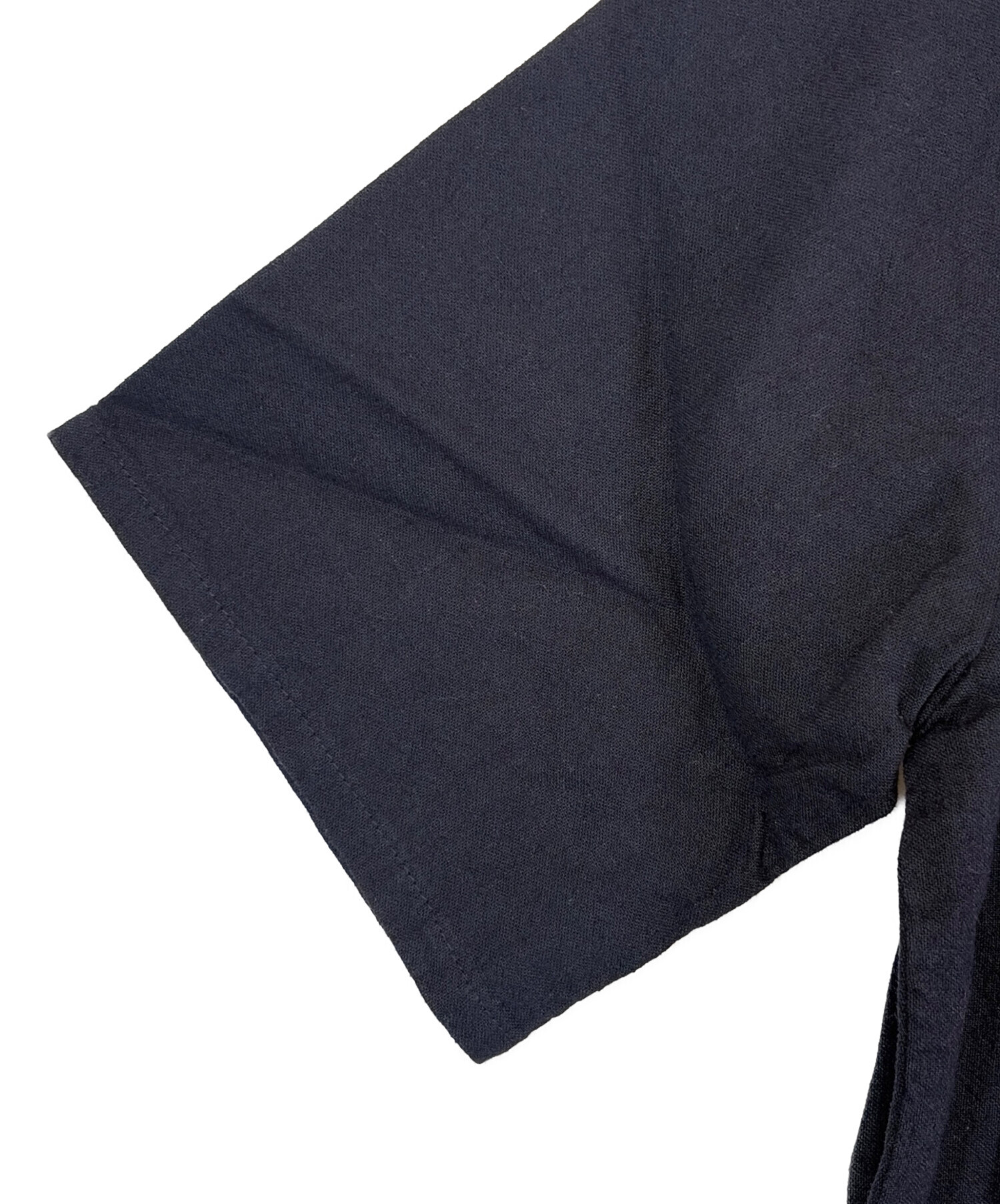 中古・古着通販】maillot (マイヨ) linen rich back tuck half sleeve