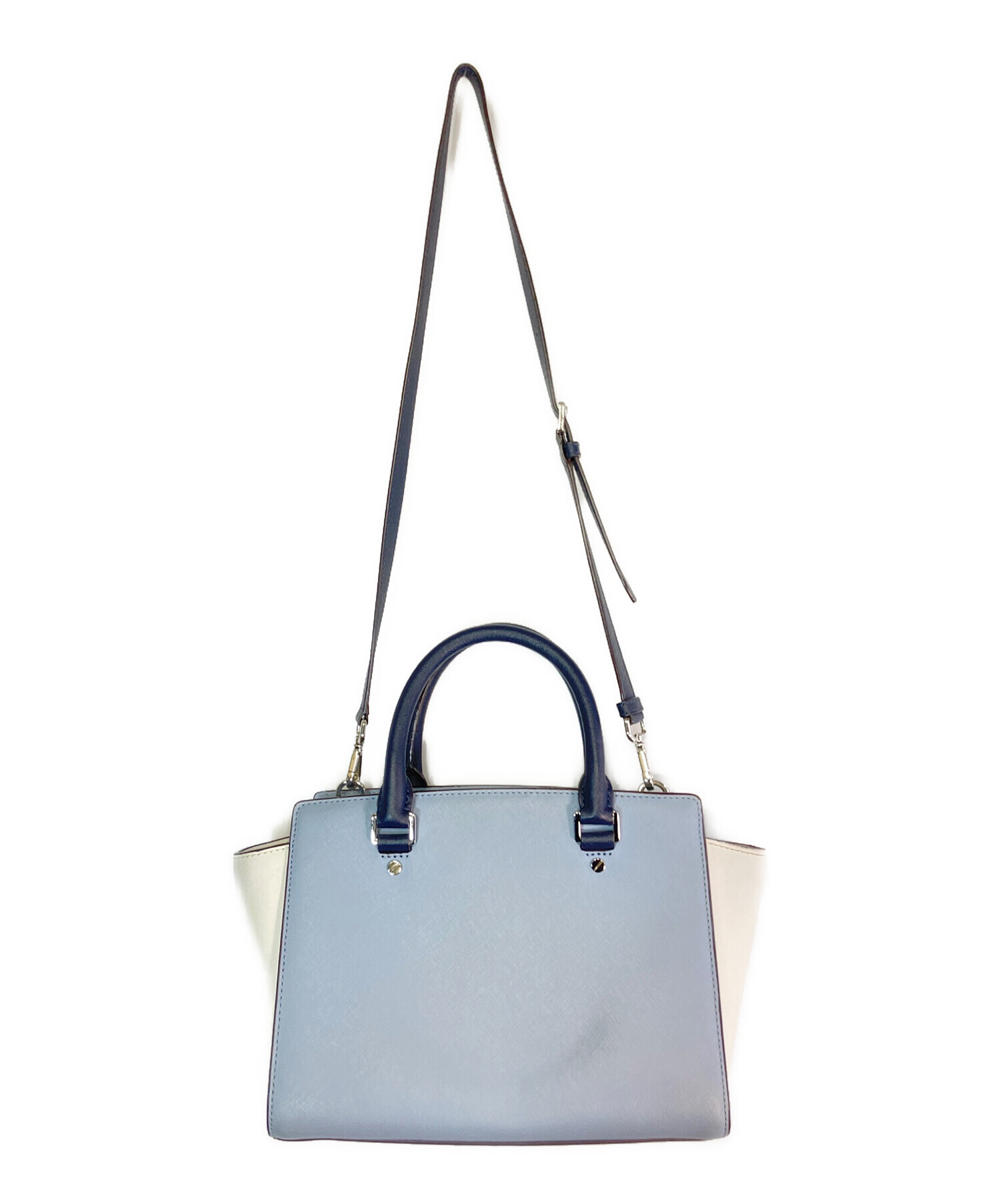 中古・古着通販】MICHAEL KORS (マイケル・コース) 2WAYバッグ ブルー