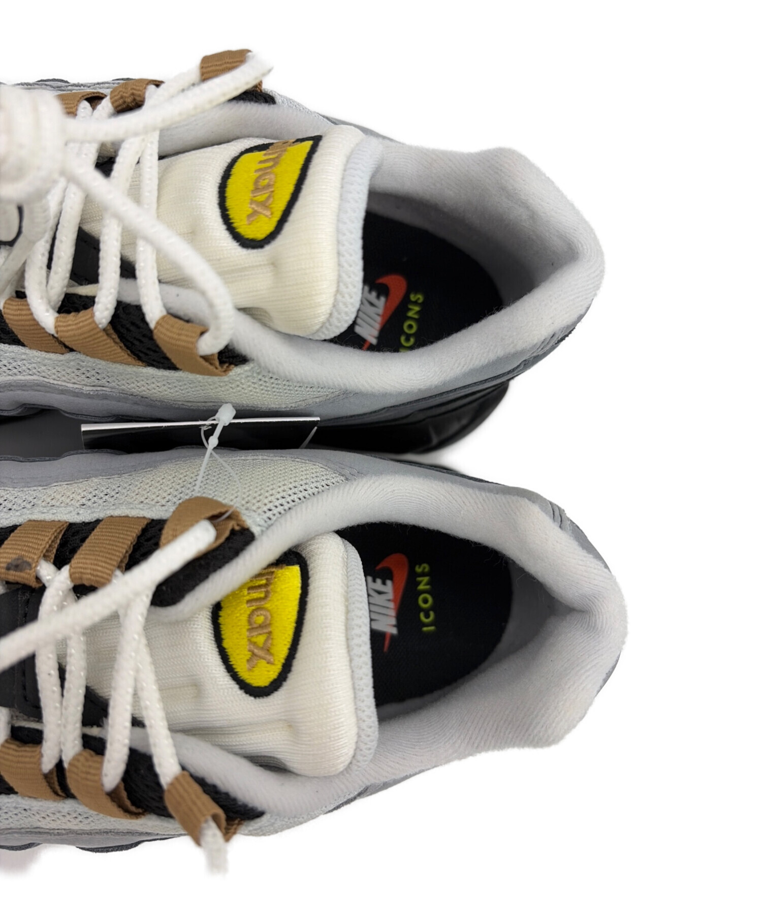 中古・古着通販】NIKE (ナイキ) スニーカー/AIR MAX95/ｴｱﾏｯｸｽ ホワイト