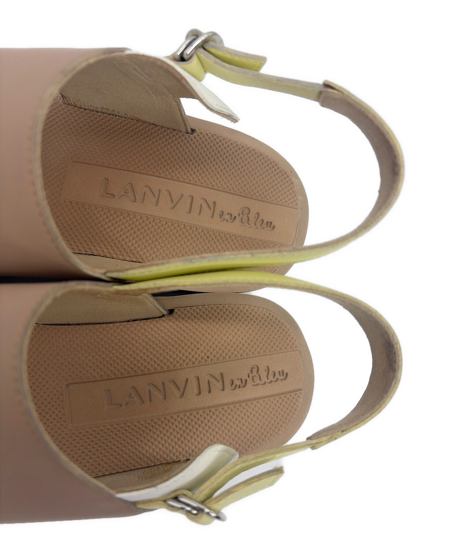 中古・古着通販】LANVIN en Bleu (ランバンオンブルー) 厚底サンダル