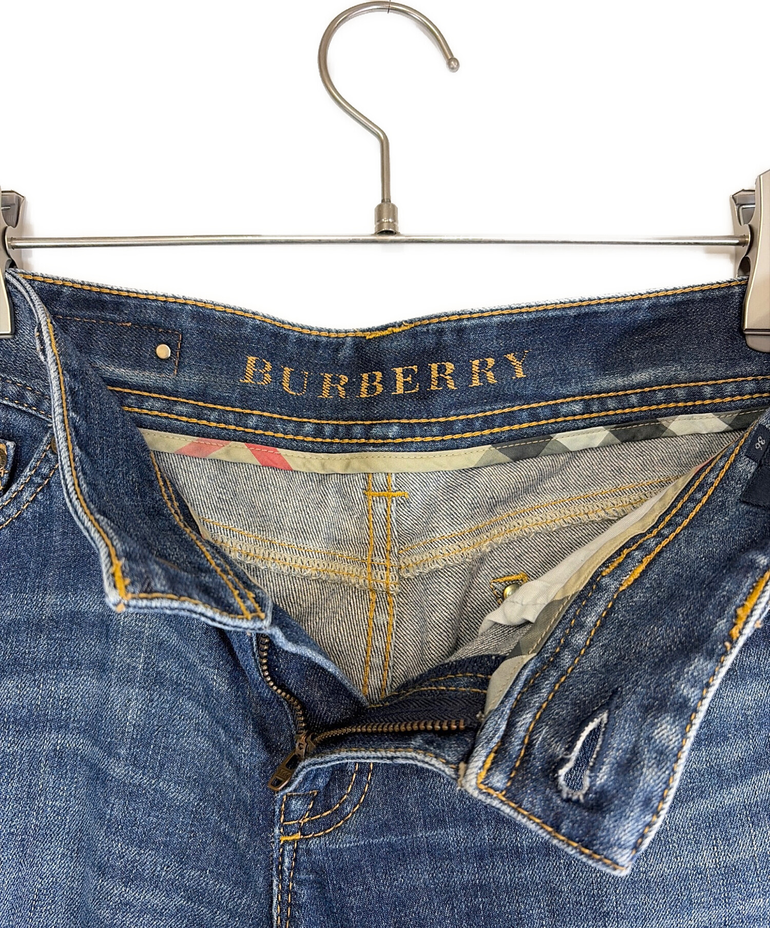 美品　バーバリー　4点 中古・古着通販】BURBERRY (バーバリー) デニムパンツ インディゴ