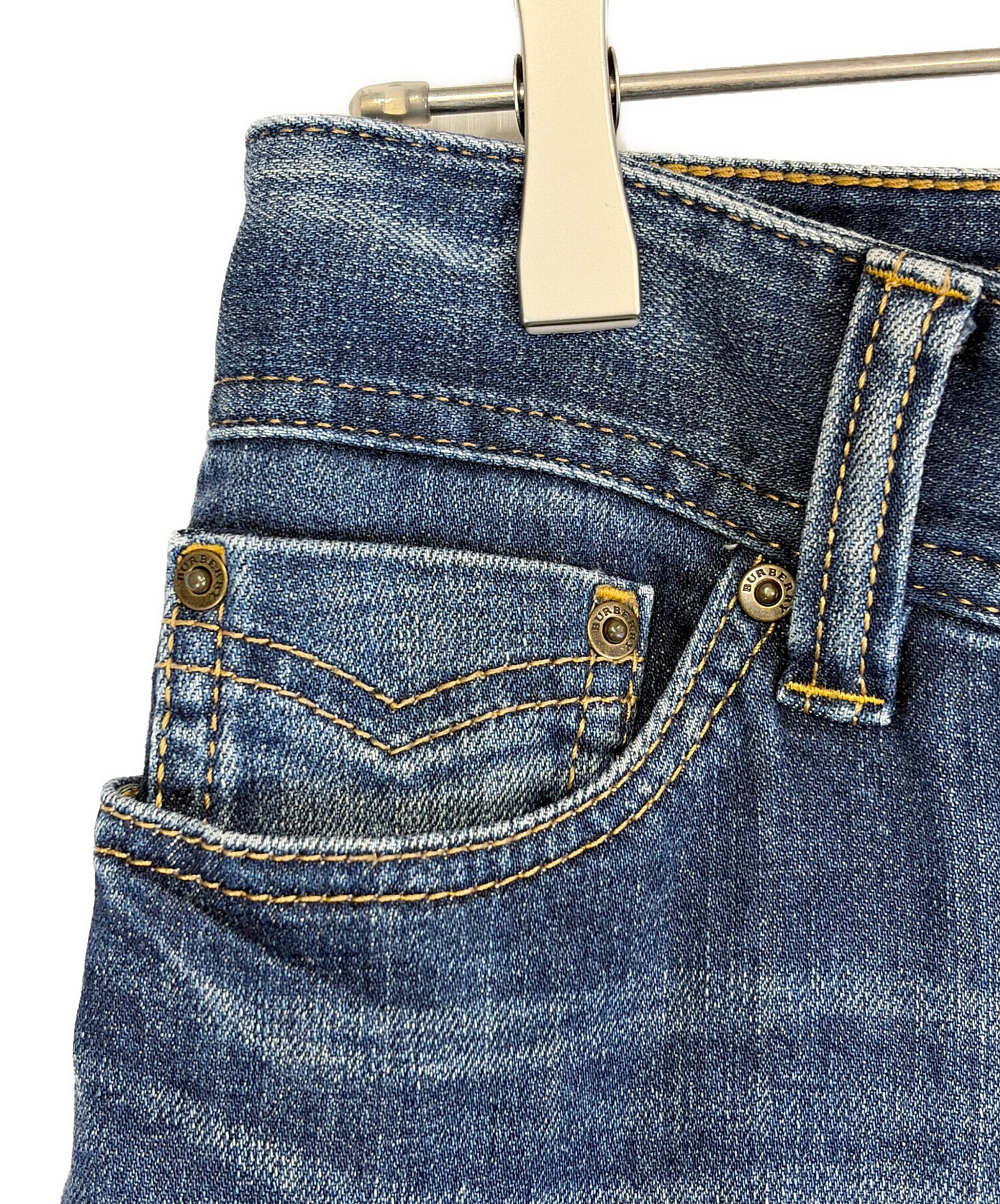 パンツ 00s Archive Burberry Straight Denim Hedi 中古・古着通販】BURBERRY (バーバリー) デニムパンツ インディゴ