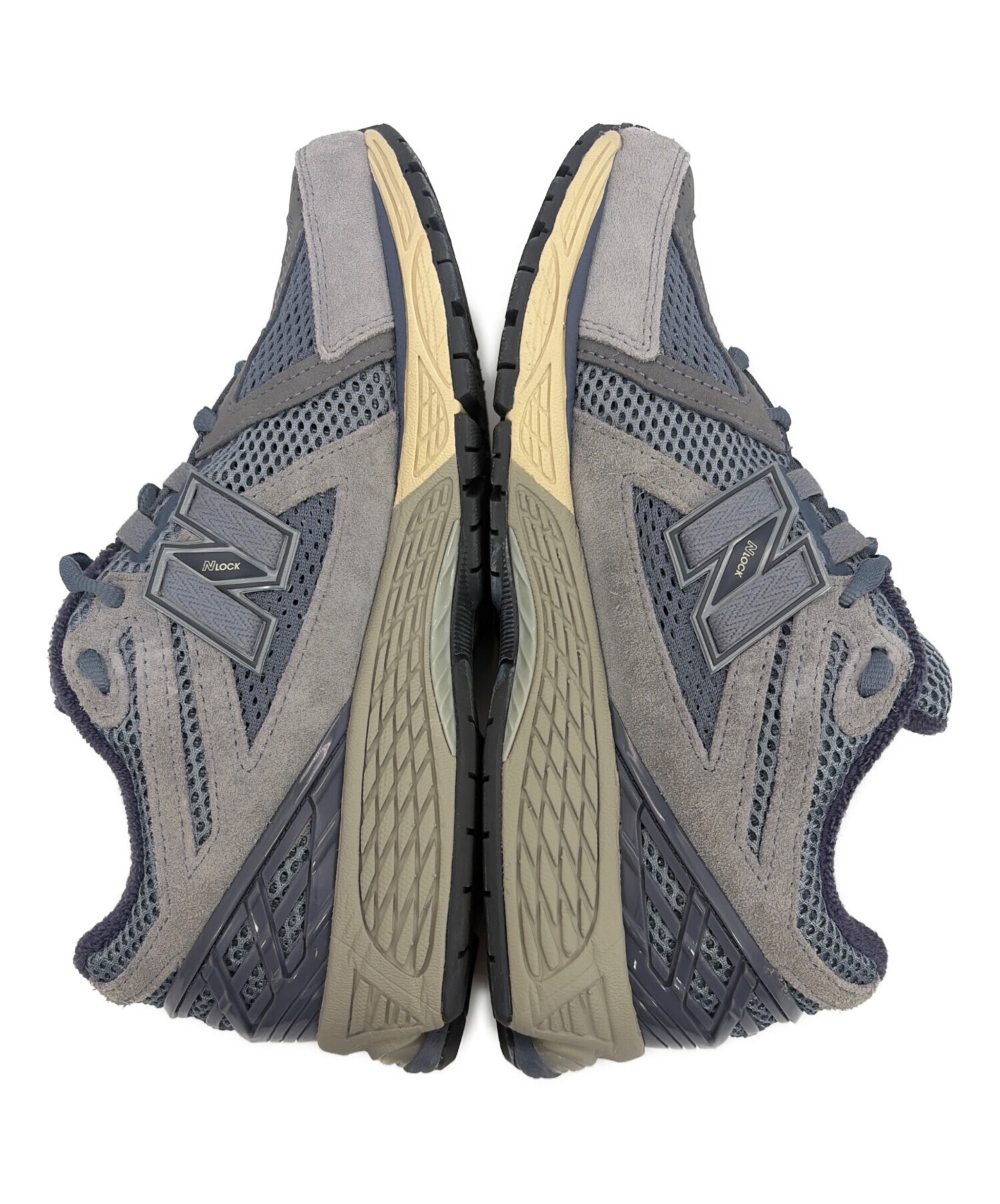 AURALEE オーラリー スニーカー 27cm グレー 【古着】【中古】【送料無料】 中古・古着通販】NEW BALANCE (ニューバランス) AURALEE (オーラリー