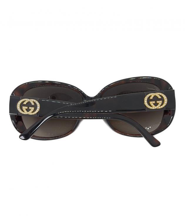 中古・古着通販】GUCCI (グッチ) サングラス ブラウン｜ブランド・古着