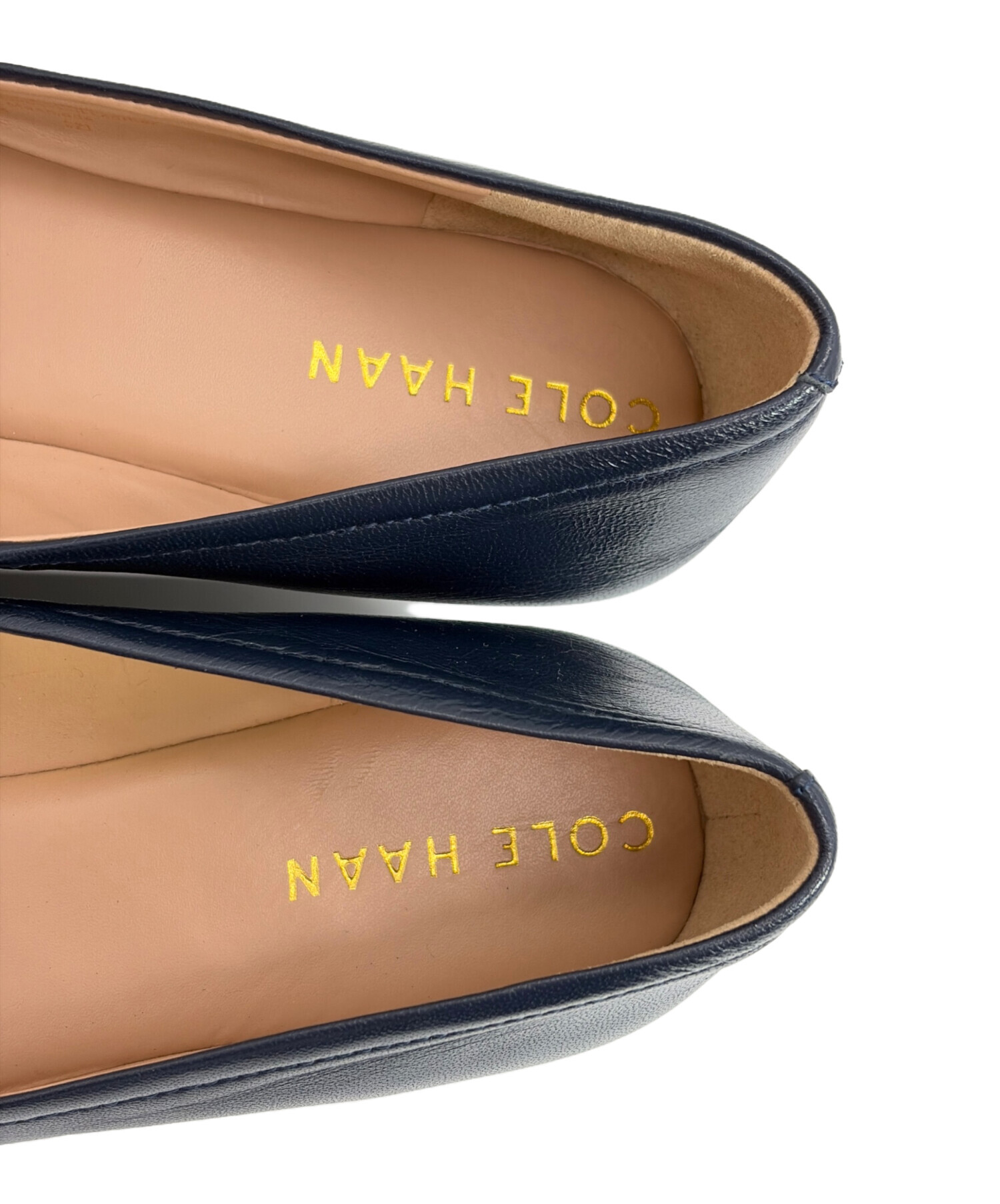 中古・古着通販】COLE HAAN (コールハーン) パンプス ネイビー サイズ 中古・古着通販】COLE HAAN (コールハーン) パンプス ネイビー サイズ