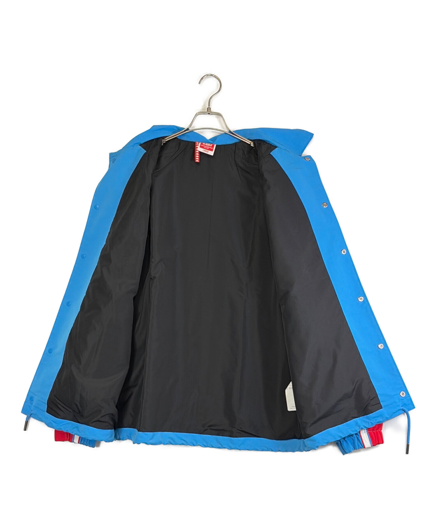 中古・古着通販】Kappa (カッパ) コーチジャケット ブルー×レッド
