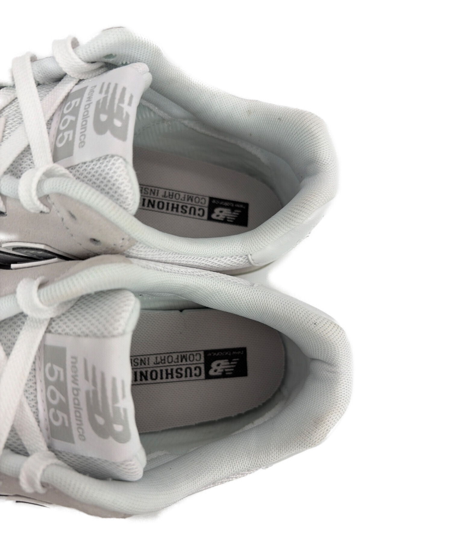 ラン様用　New Balance ホワイト/グレー スニーカー 中古・古着通販】NEW BALANCE (ニューバランス) ローカットスニーカー