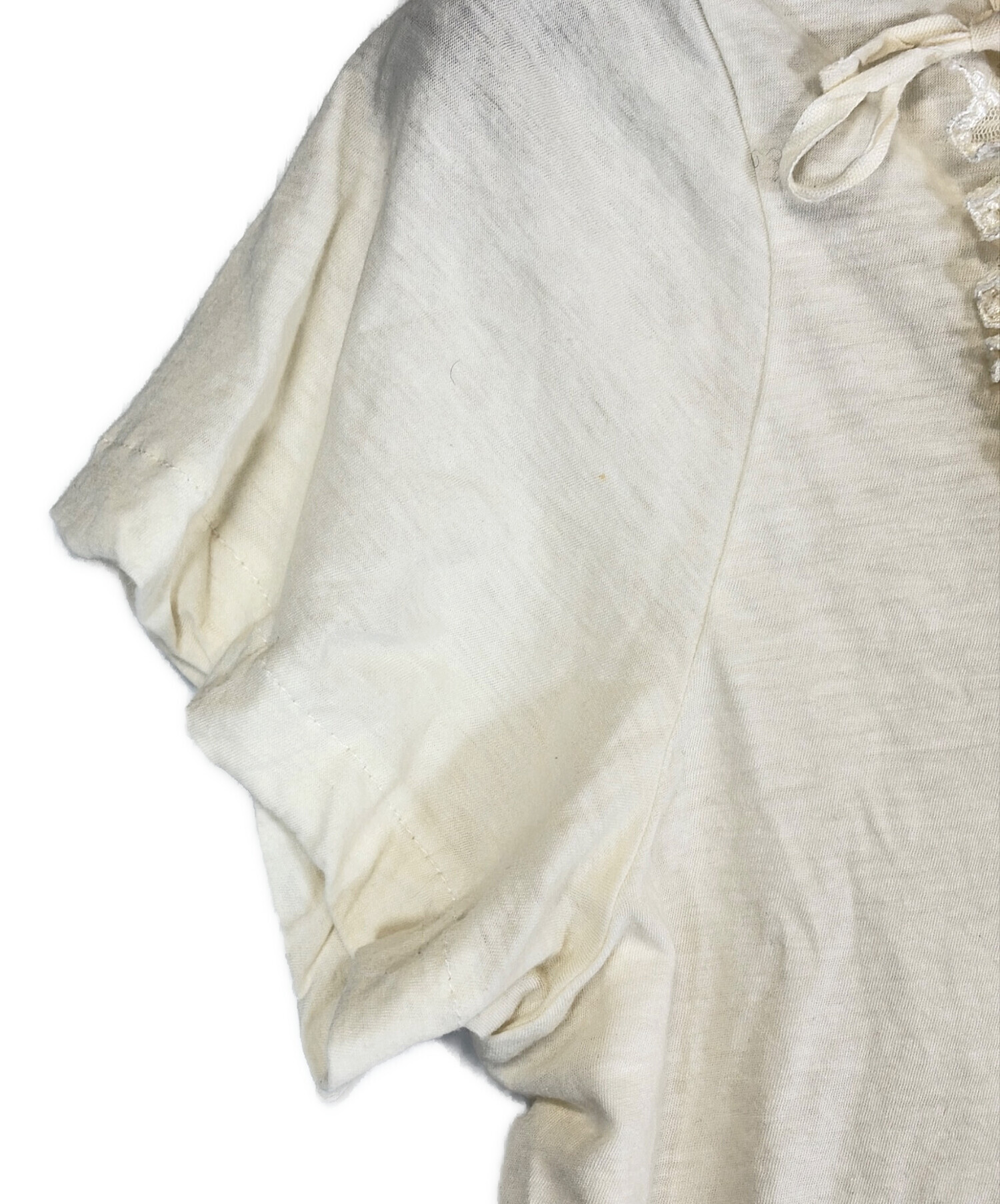 中古・古着通販】COMME des GARCONS (コムデギャルソン) フリルTシャツ