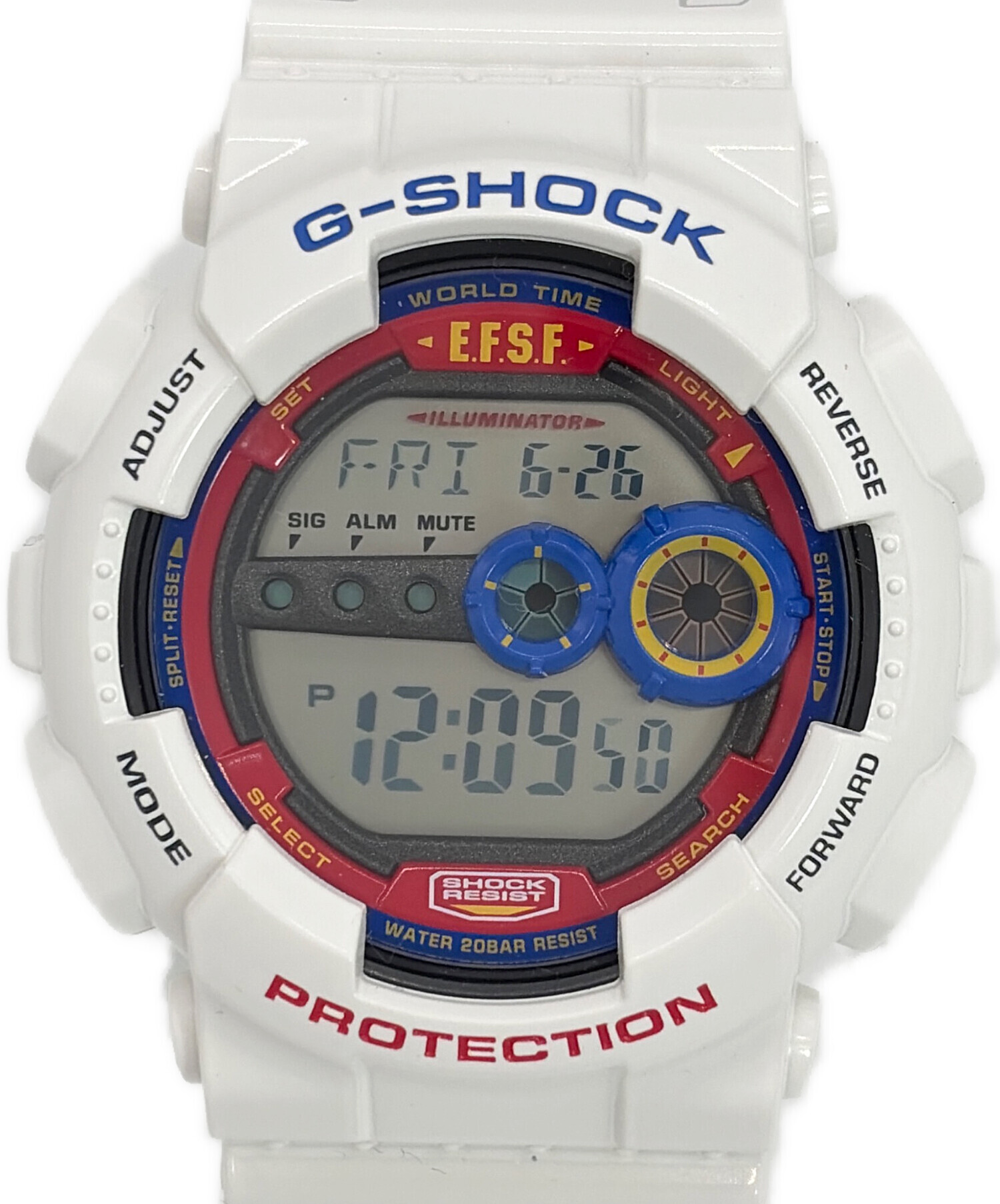 中古・古着通販】CASIO (カシオ) デジタルウォッチ ホワイト｜ブランド