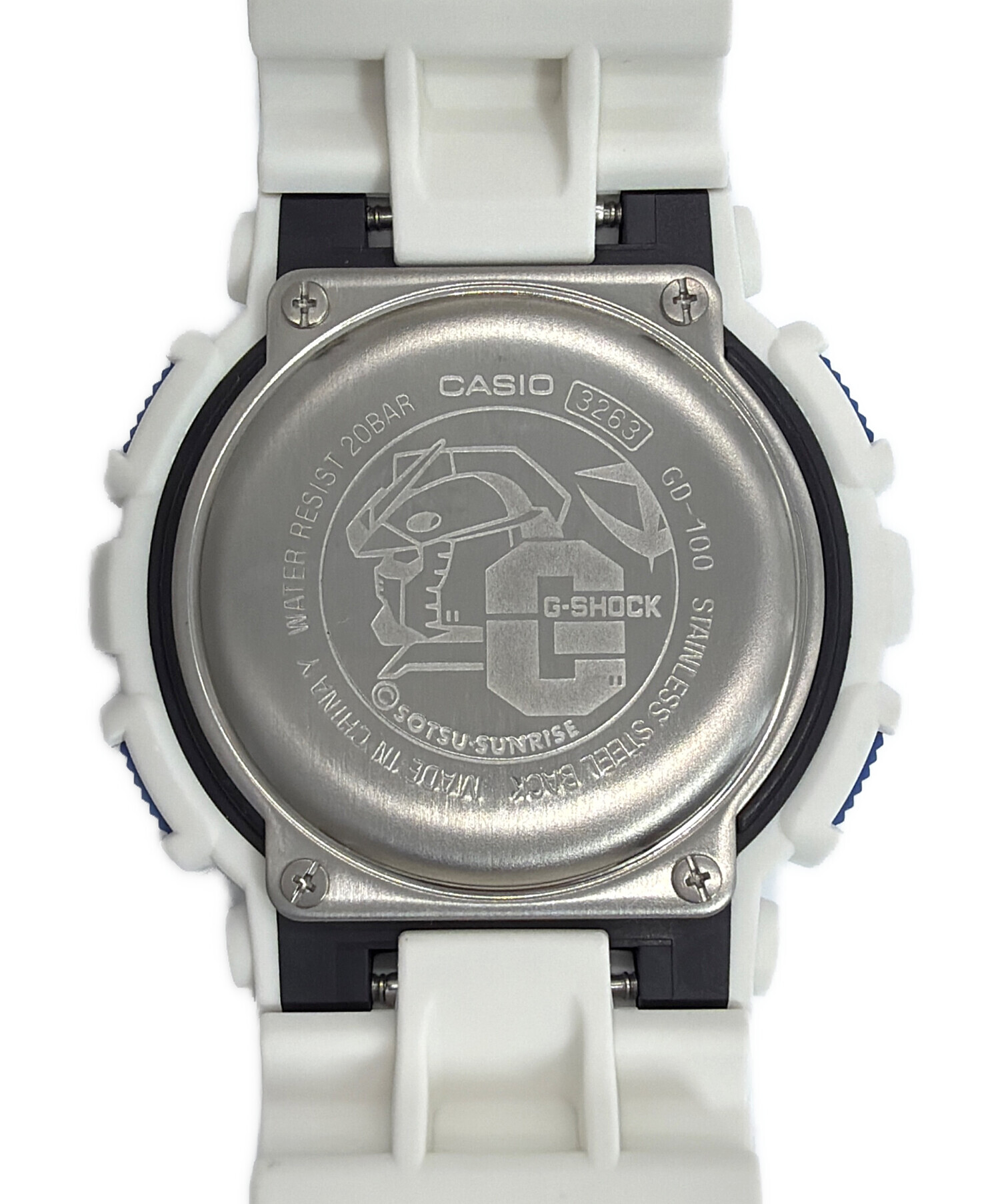 中古・古着通販】CASIO (カシオ) デジタルウォッチ ホワイト｜ブランド