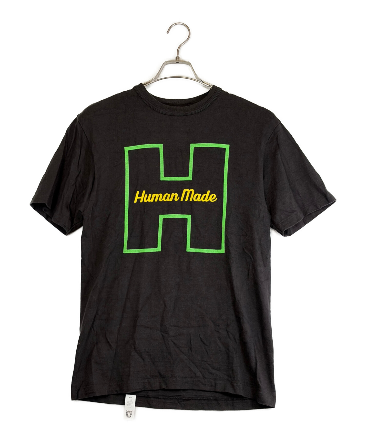 中古・古着通販】HUMAN MADE (ヒューマンメイド) 半袖Tシャツ ブラック