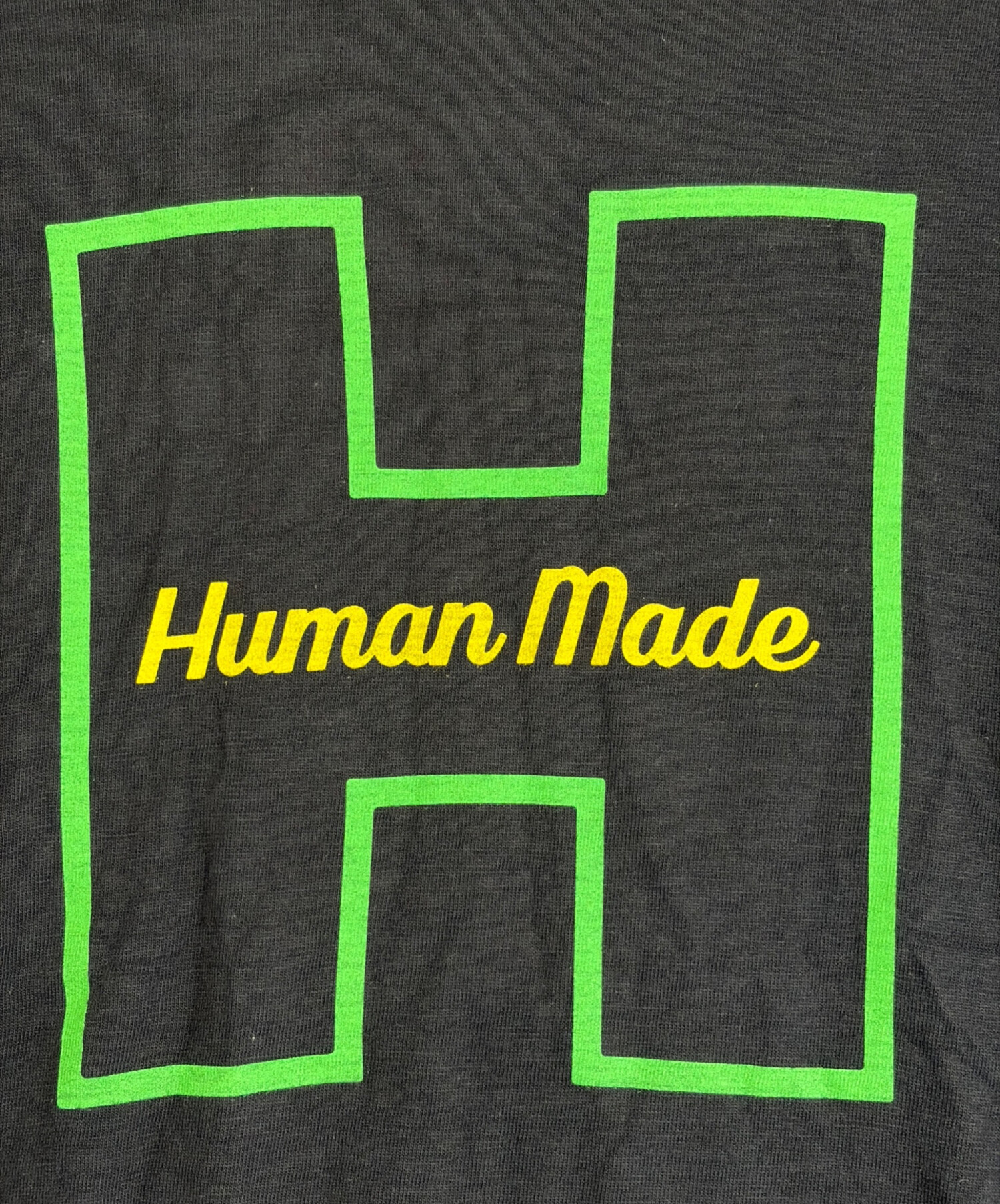 中古・古着通販】HUMAN MADE (ヒューマンメイド) 半袖Tシャツ ブラック