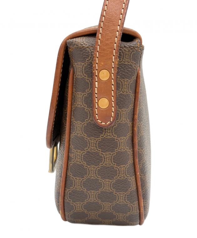 中古・古着通販】CELINE (セリーヌ) マカダム柄ショルダーバッグ