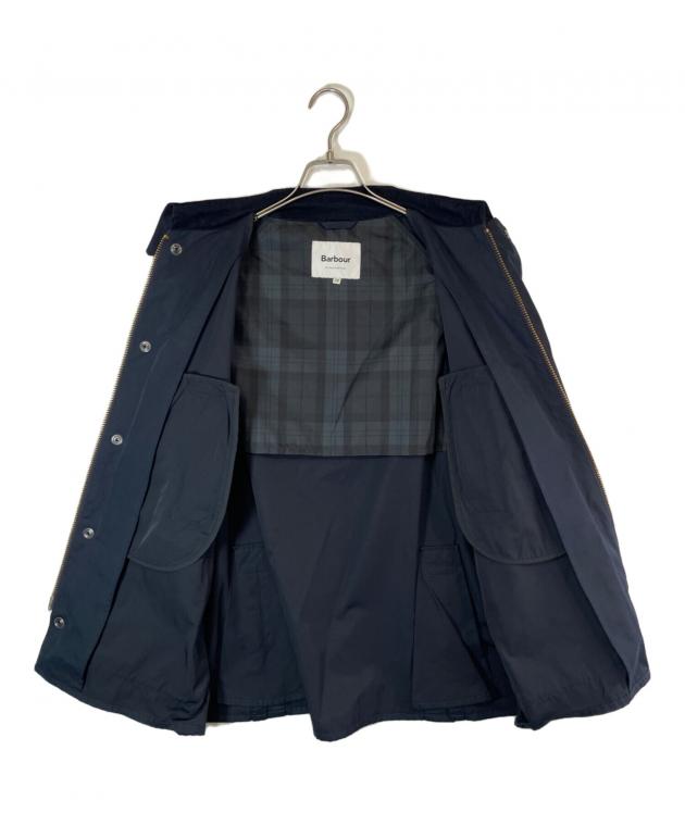 バブアー ネイビー フード付き モッズコート サイズ38 Barbour