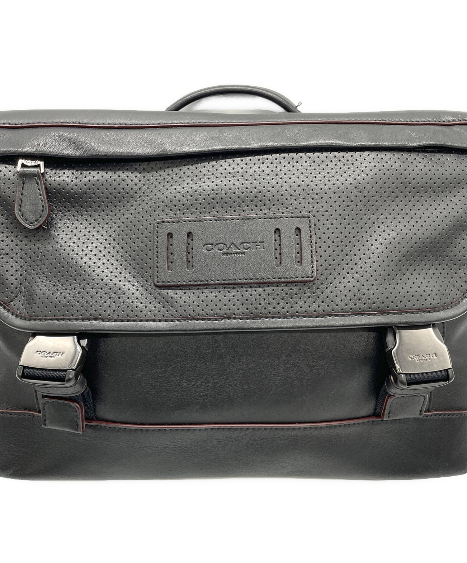 中古・古着通販】COACH (コーチ) ショルダーバッグ ブラック｜ブランド