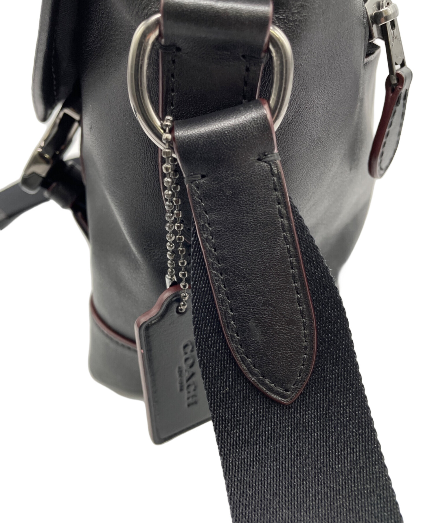 中古・古着通販】COACH (コーチ) ショルダーバッグ ブラック｜ブランド